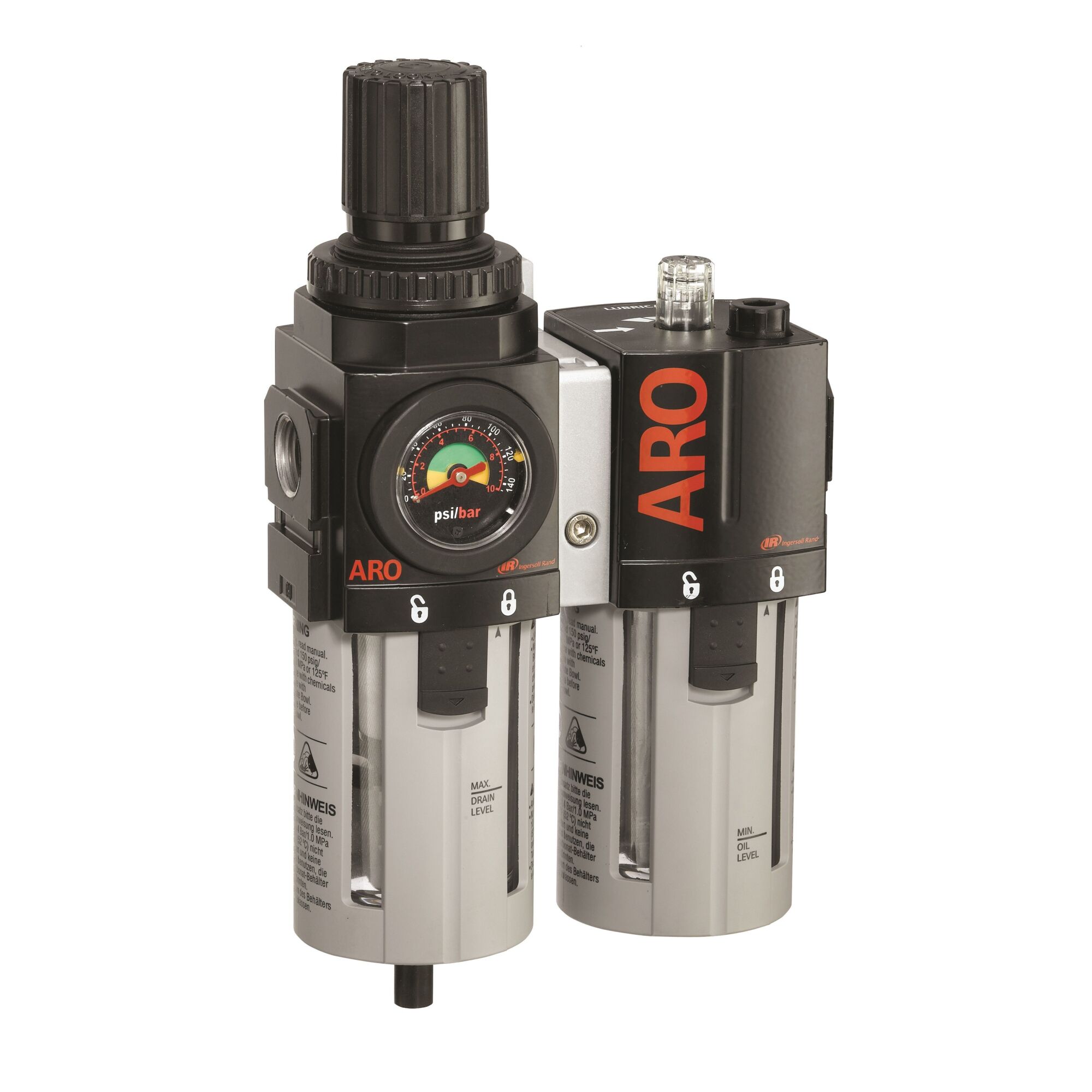 ARO Ingersoll Rand, 3/8in. Combination FRL 2000 Series, Model# C38331-600