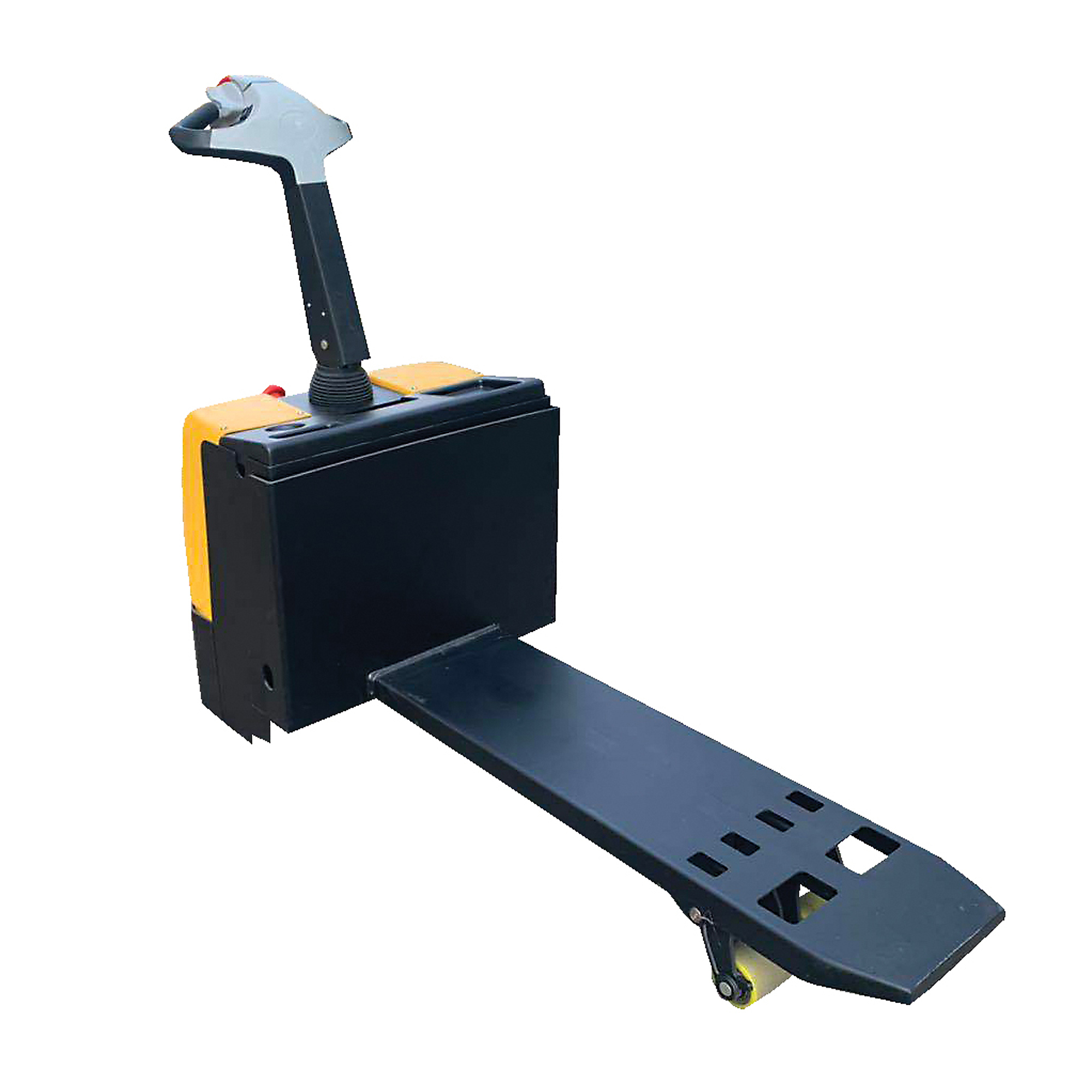 Vestil Electric Pallet Truck with Single Fork - 2600 Lb. Capacity, 32in. Fork Length, 3.1in. Min. Lift Height, Model# EPT-SF-1232-26