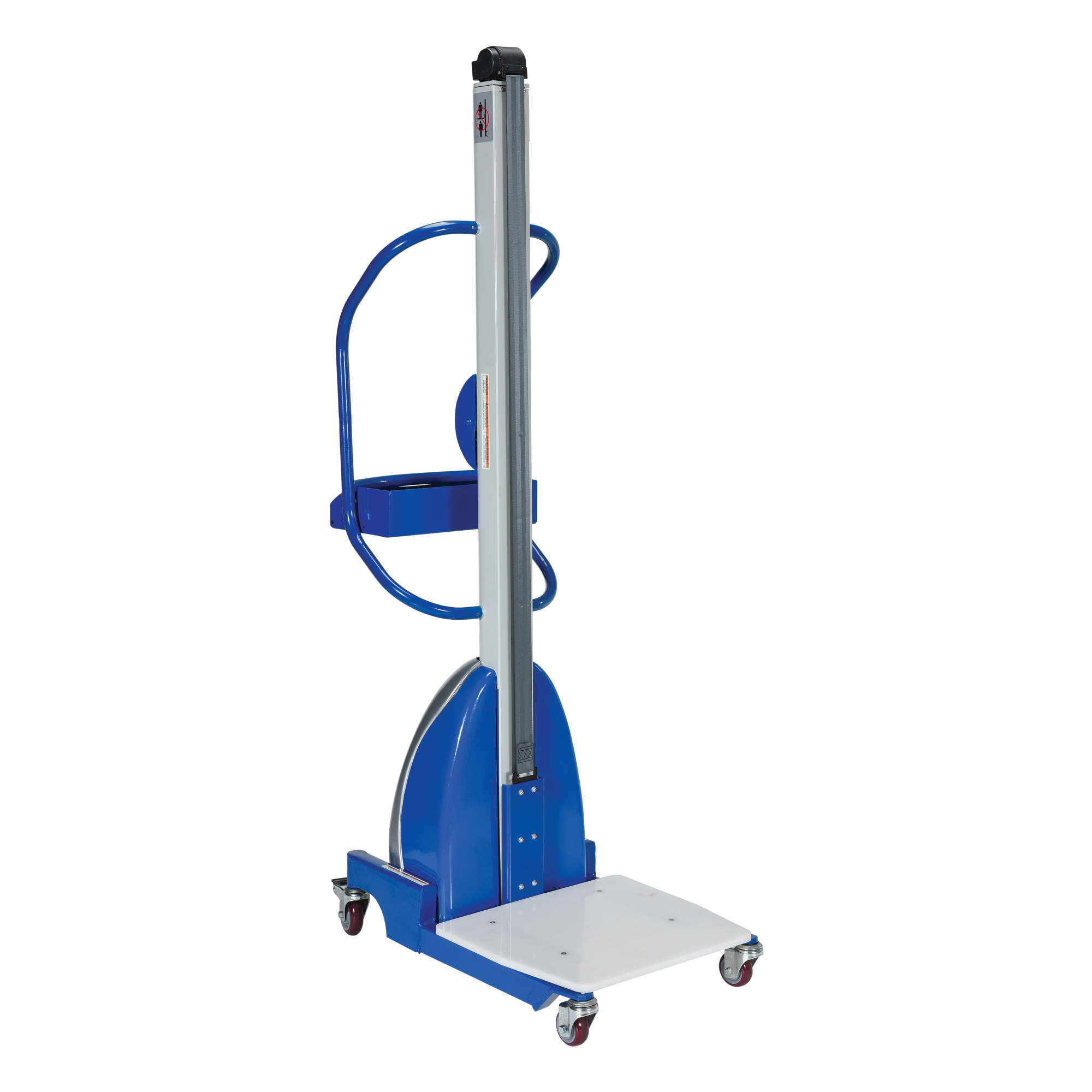 Vestil Versatile Quick Lift - DC Powered, 330-Lb. Capacity, 6.33ft. Working Height, 59.75in. Platform Height, Model# PEL-33