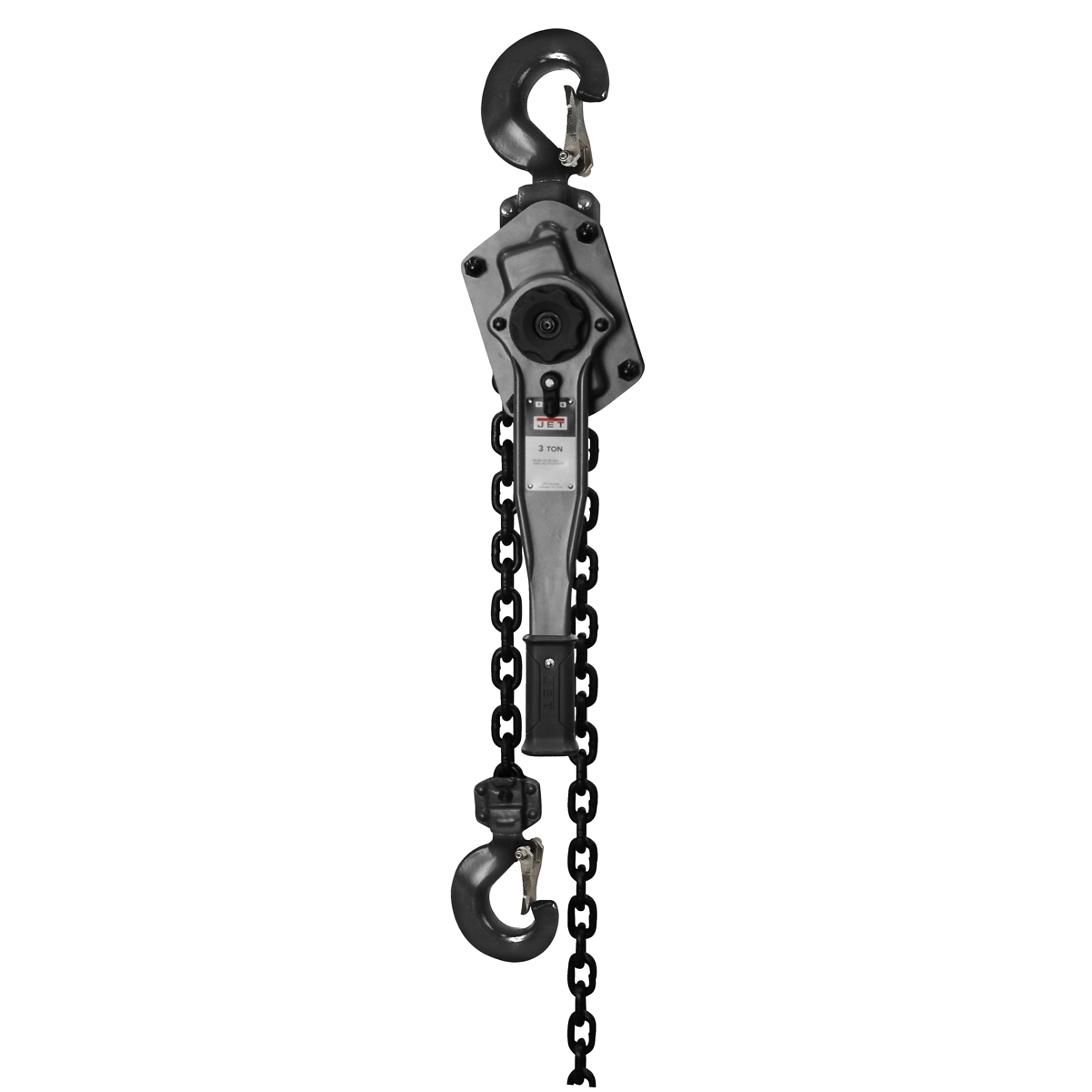 JET, JLP Manual Lever Hoist, Capacity 6000 lb, Lift Height 50 ft, Model# JLP-300A-50SH