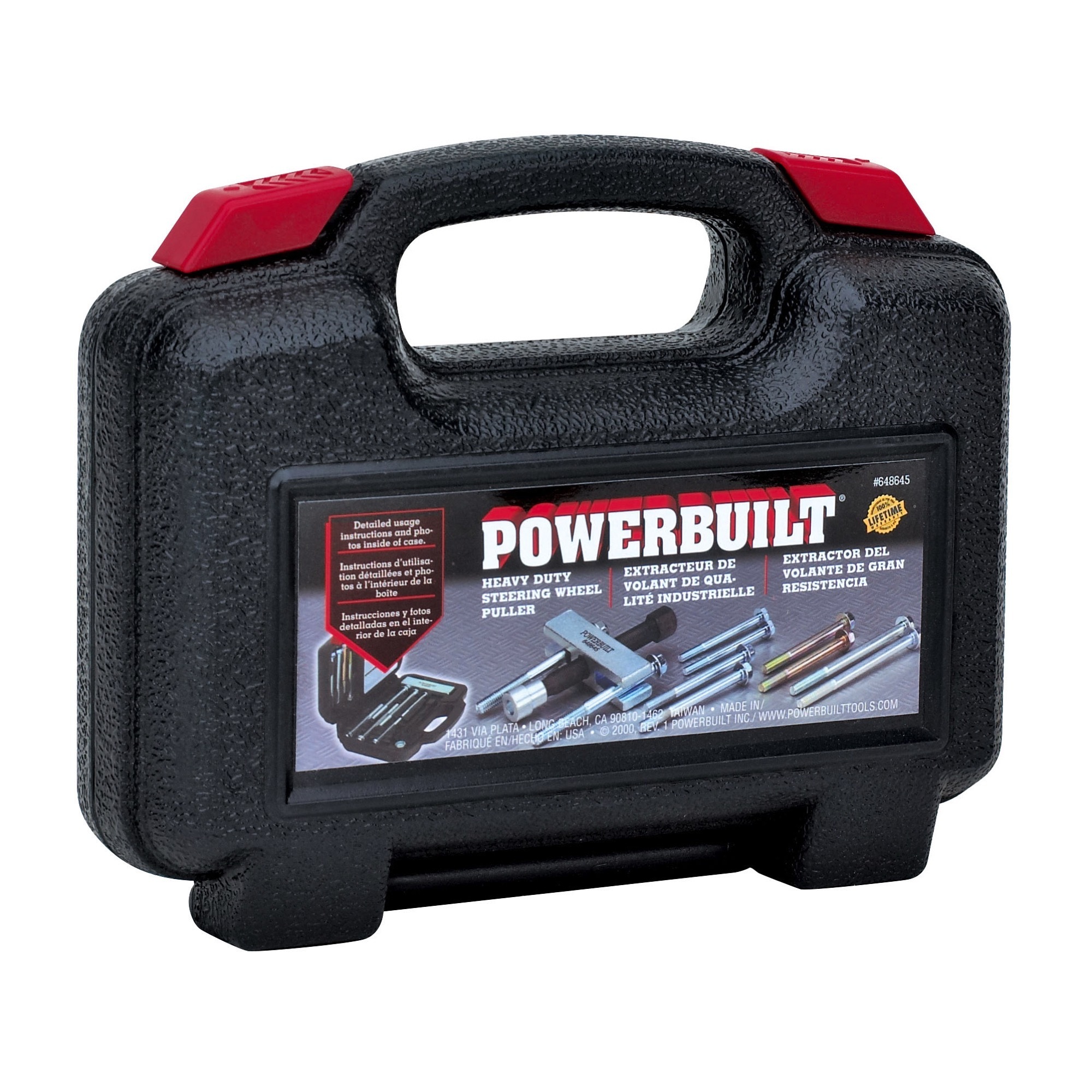 Powerbuilt 13 Pc Heavy Duty Steering Wheel Puller, Model 648645