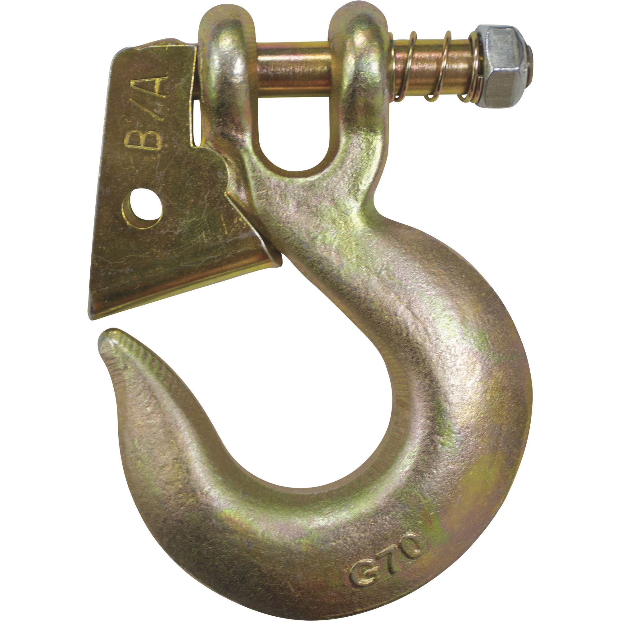 B/A Products Twist Lock Clevis Slip Hook, 5/16in., 4.5in.L, 4,700-Lb. Capacity, Model# G7-205-516
