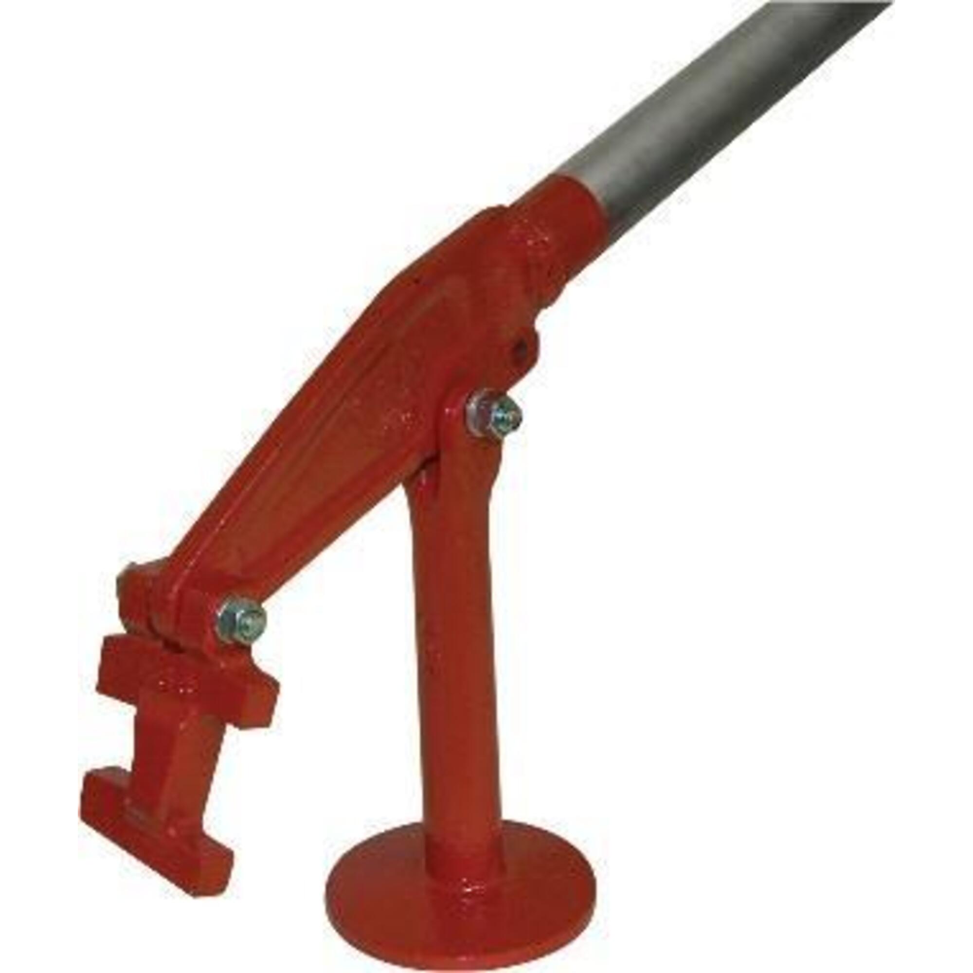 Marshalltown Stake Puller - Heavy-Duty Ductile Iron, 7/8in. Round Stake Capacity, 1 1/2in. Flat Stake Capacity, Model# HSP88