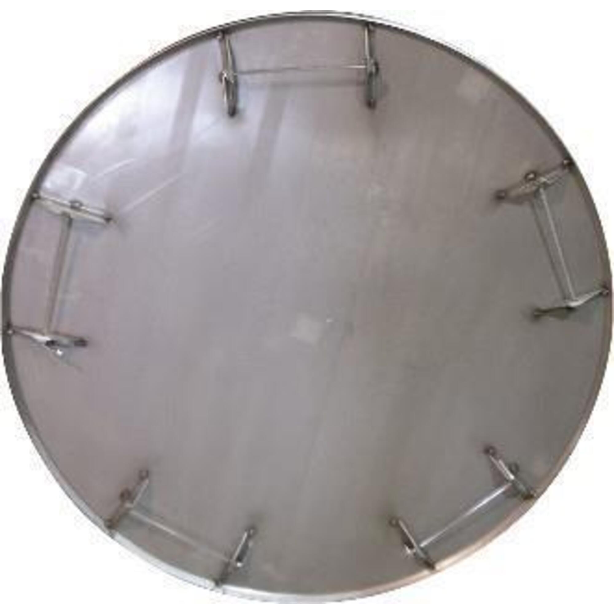 Marshalltown Safety Clip Power Trowel Pan - 45in., 10-Ga. Steel, Beveled Edges, Model# PAN45SC-5C