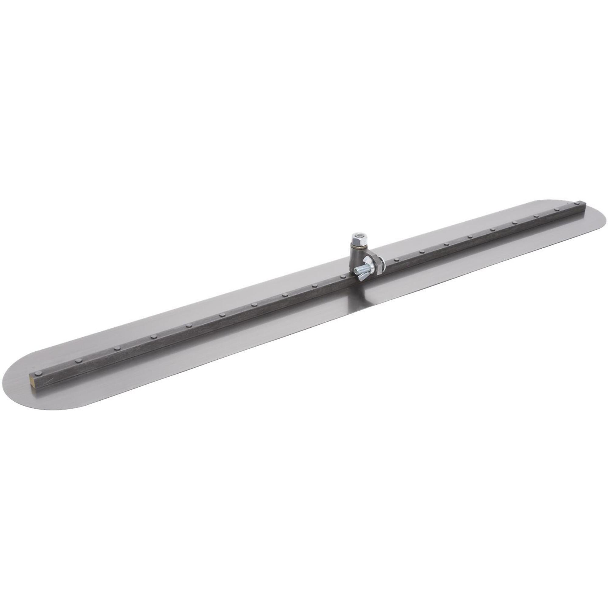 Kraft Tool All-Angle Concrete Fresno Trowel – 24 X 5 Inch, Round Ends, Model CC849