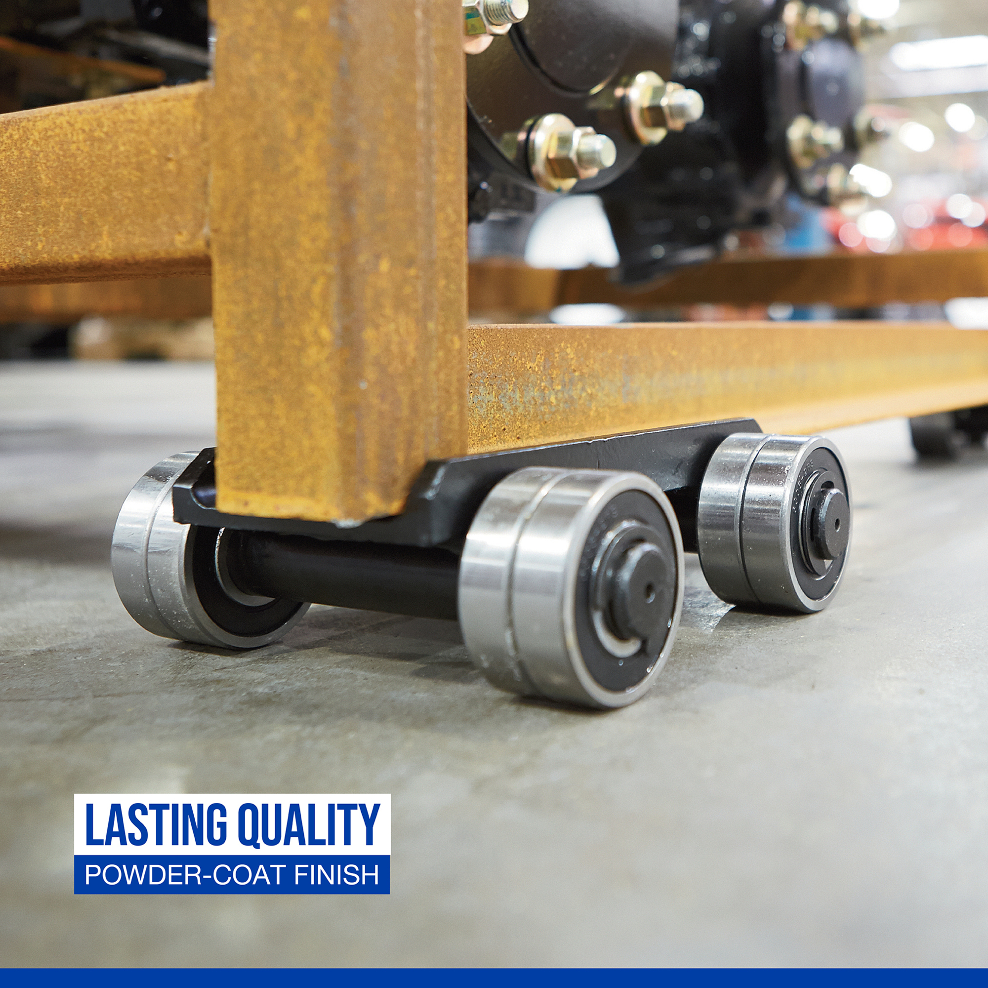 Strongway Machinery Skate, 3300-Lb. Capacity, 8 Steel Wheels Strongway Machinery Skate, 3300-Lb. Capacity, 8 Steel Wheels