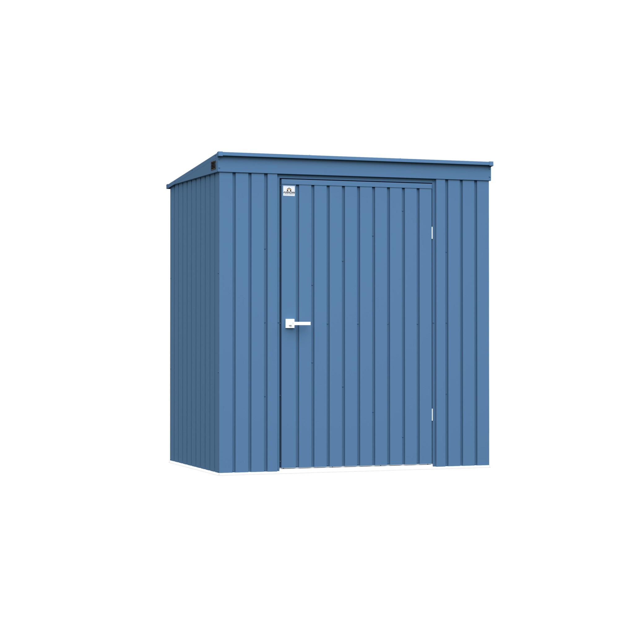 Arrow Storage Products, Elite Steel Shed 6x4 Blue Grey EP64BG, Length 4 ...