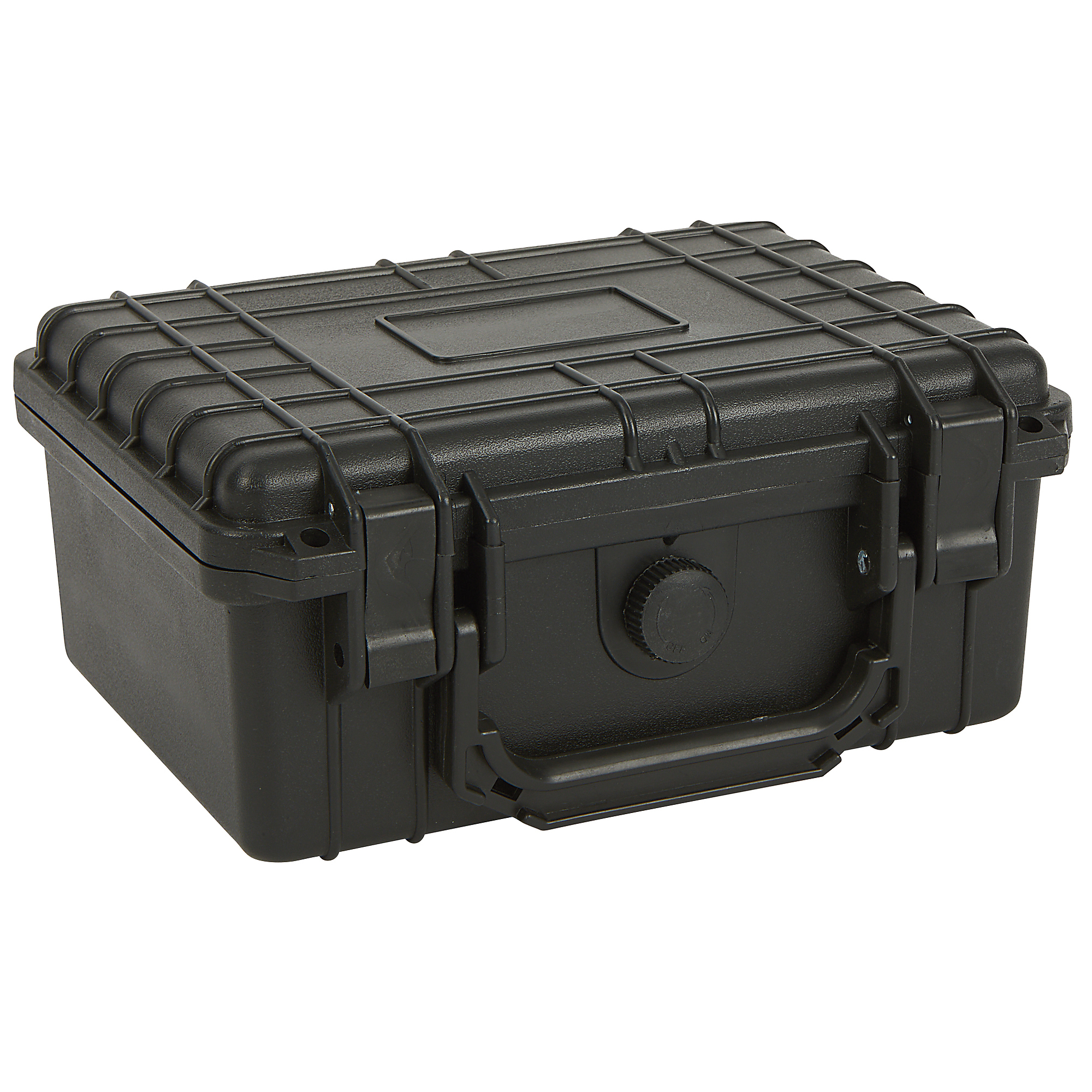 Strongway 9.12in. Plastic Waterproof Storage Case, Black, Model#  MJ-5022_BLK