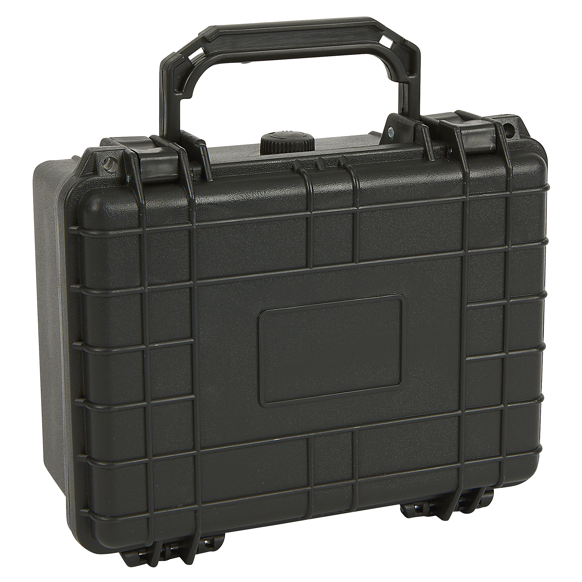 Strongway 9.12in. Plastic Waterproof Storage Case, Black, Model#  MJ-5022_BLK