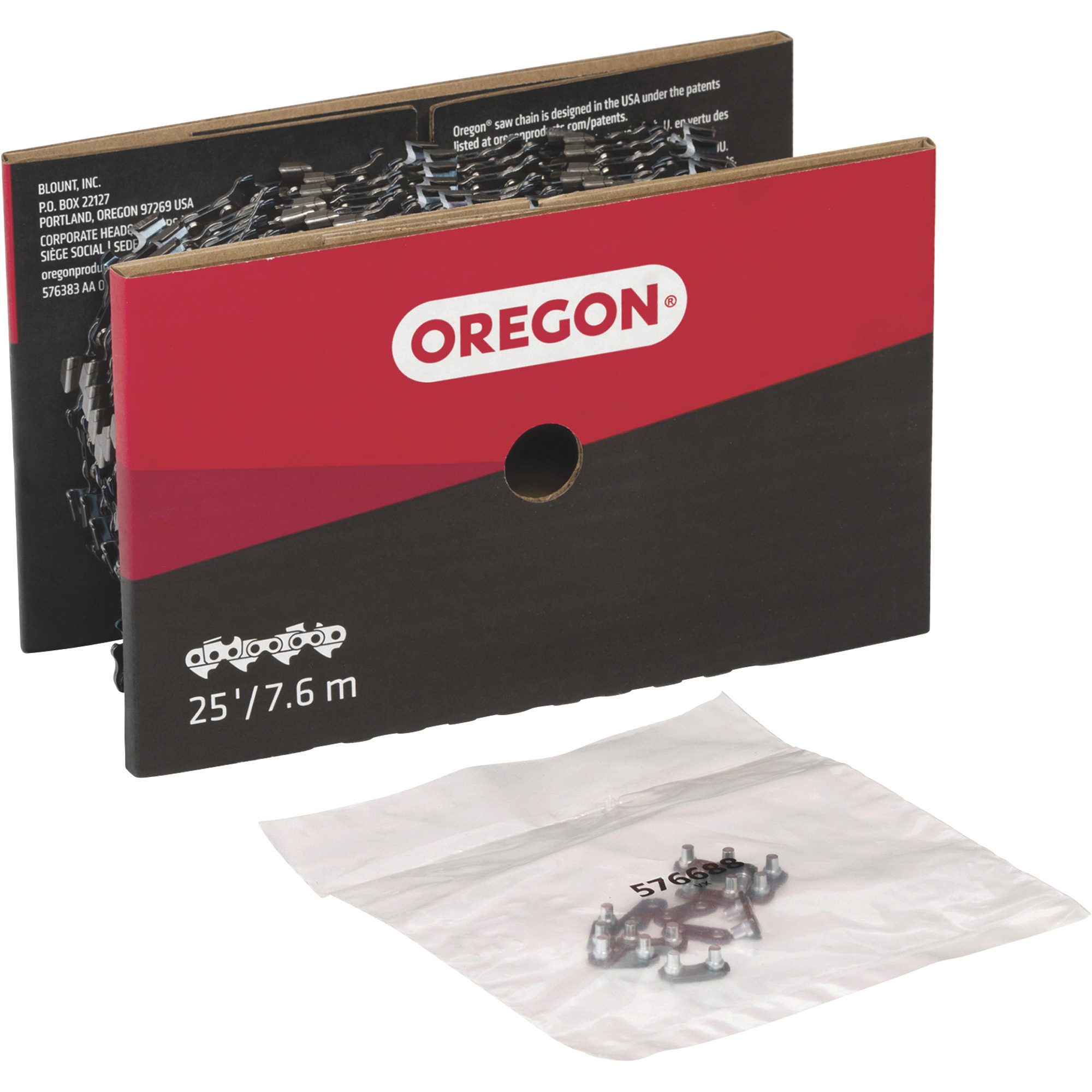 Oregon 91VXL Chainsaw Chain, 25ft. Roll, Model# 91VXL025U