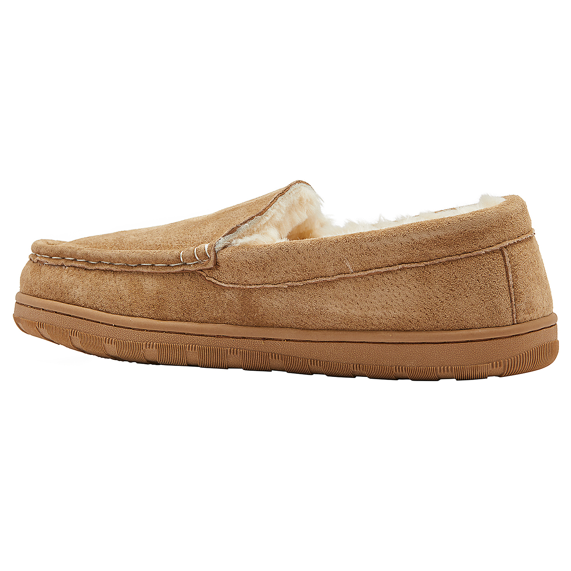 Lamo Footwear, Premium Faux Fur Suede Slipper Moc, Size 14 
