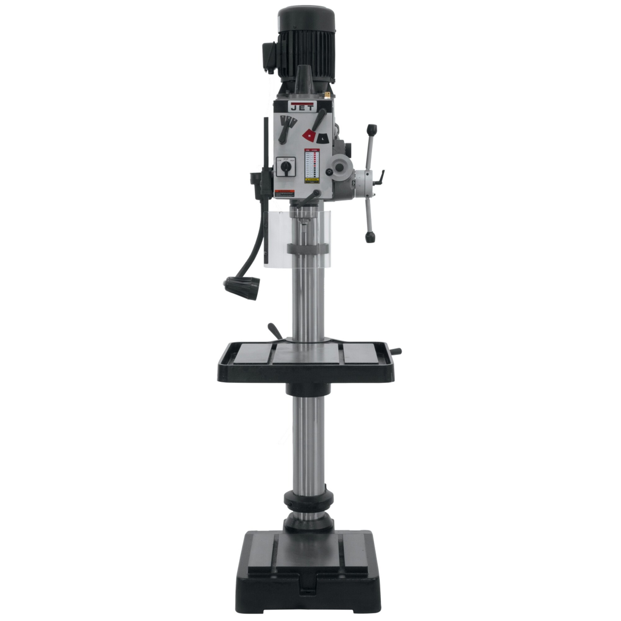 Jet, 354,024, 20in. Gear Head Drill Press Power Down feed, Horsepower 2 ...