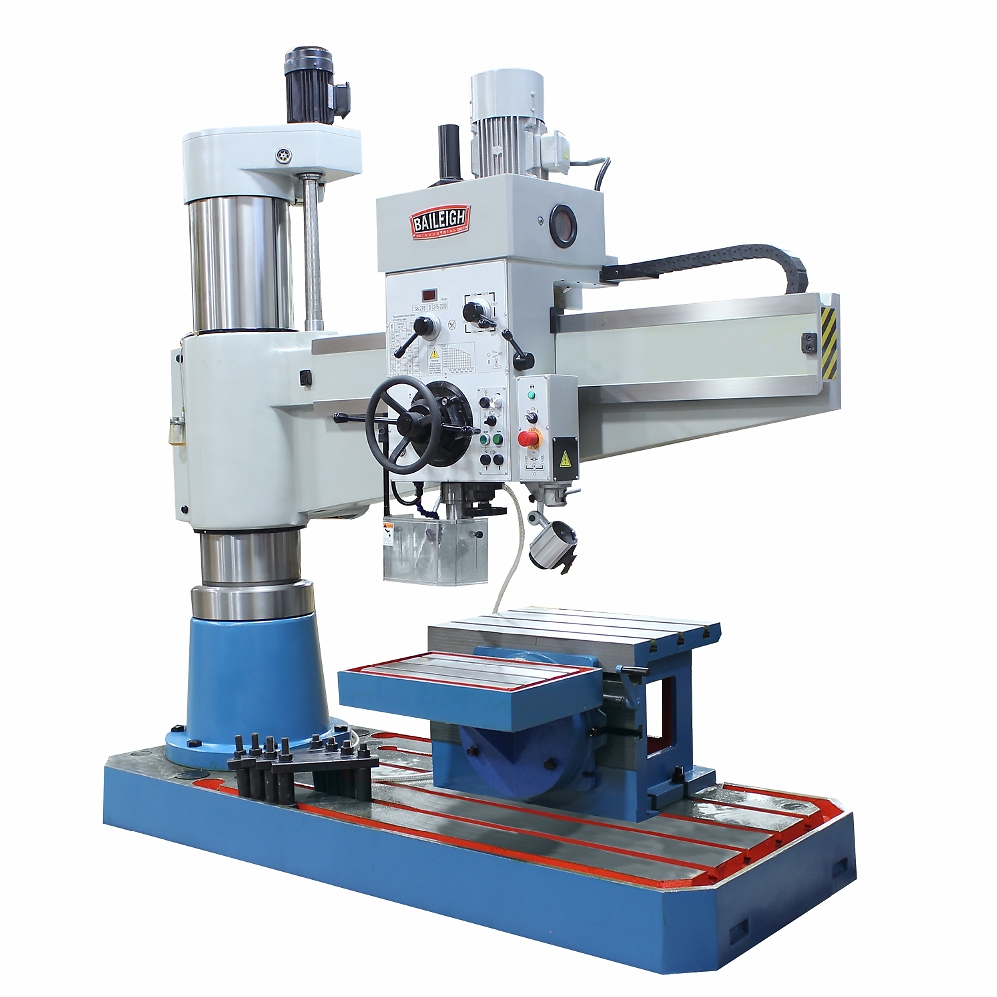 Baileigh, Radial Arm Drill Press, Horsepower 5.25 HP, Volts 220 Model# RD-1600H-VS