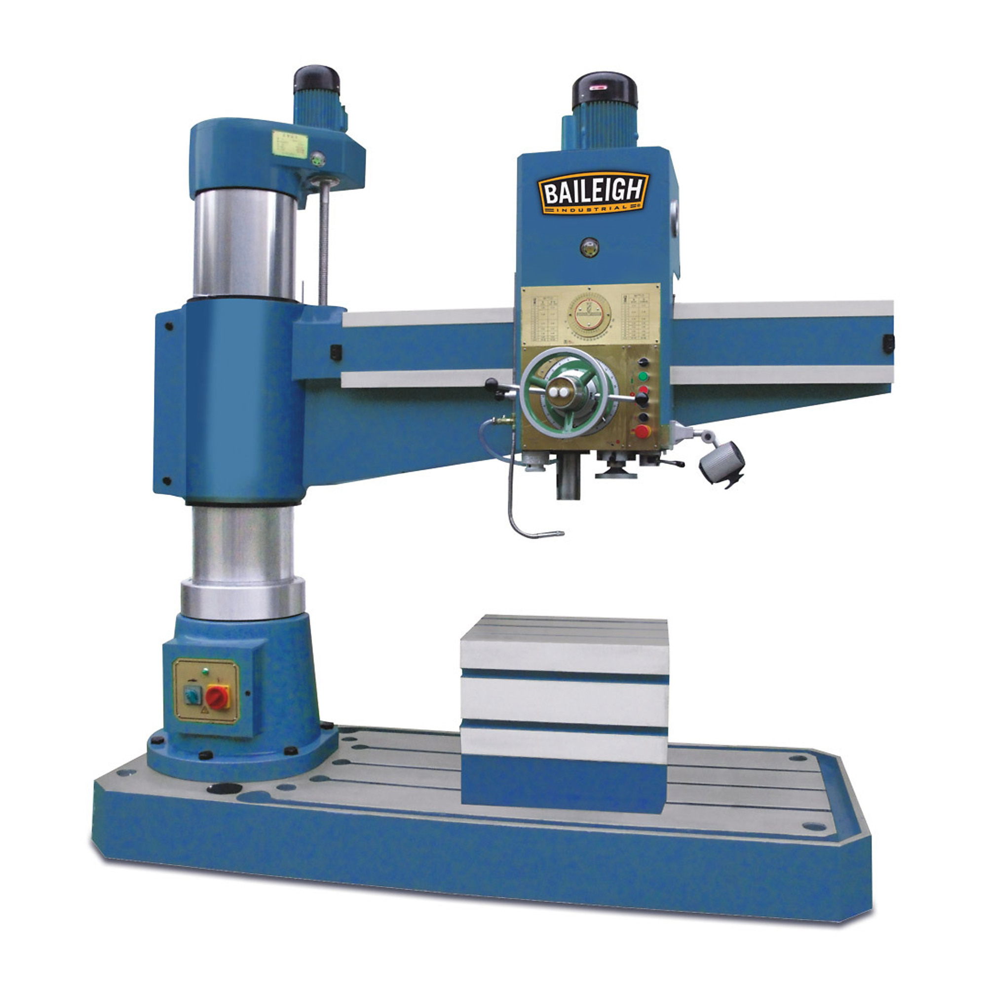 Baileigh, Radial Arm Drill Press, Horsepower 5.25 HP, Volts 220 Model# RD-1600H