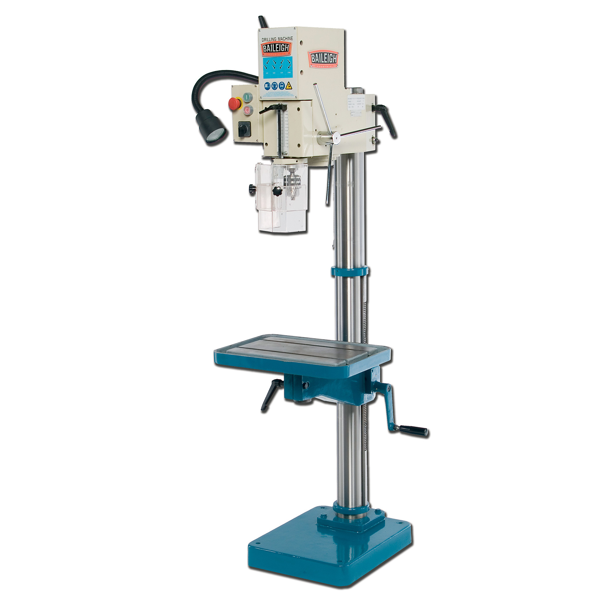 Baileigh, Metal Drill Press, Horsepower 1.5 HP, Volts 110 Model DP