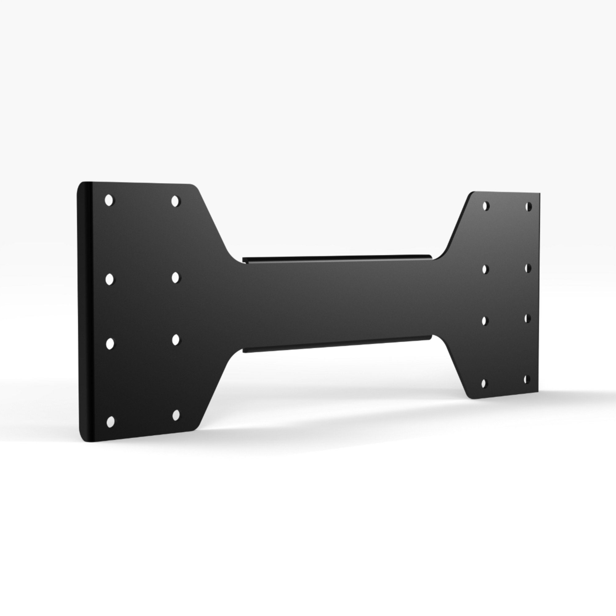 Luxor, Single Dolly Connection Bracket, Height 0.5 in, Width 15.5 in, Model# LLMCDC