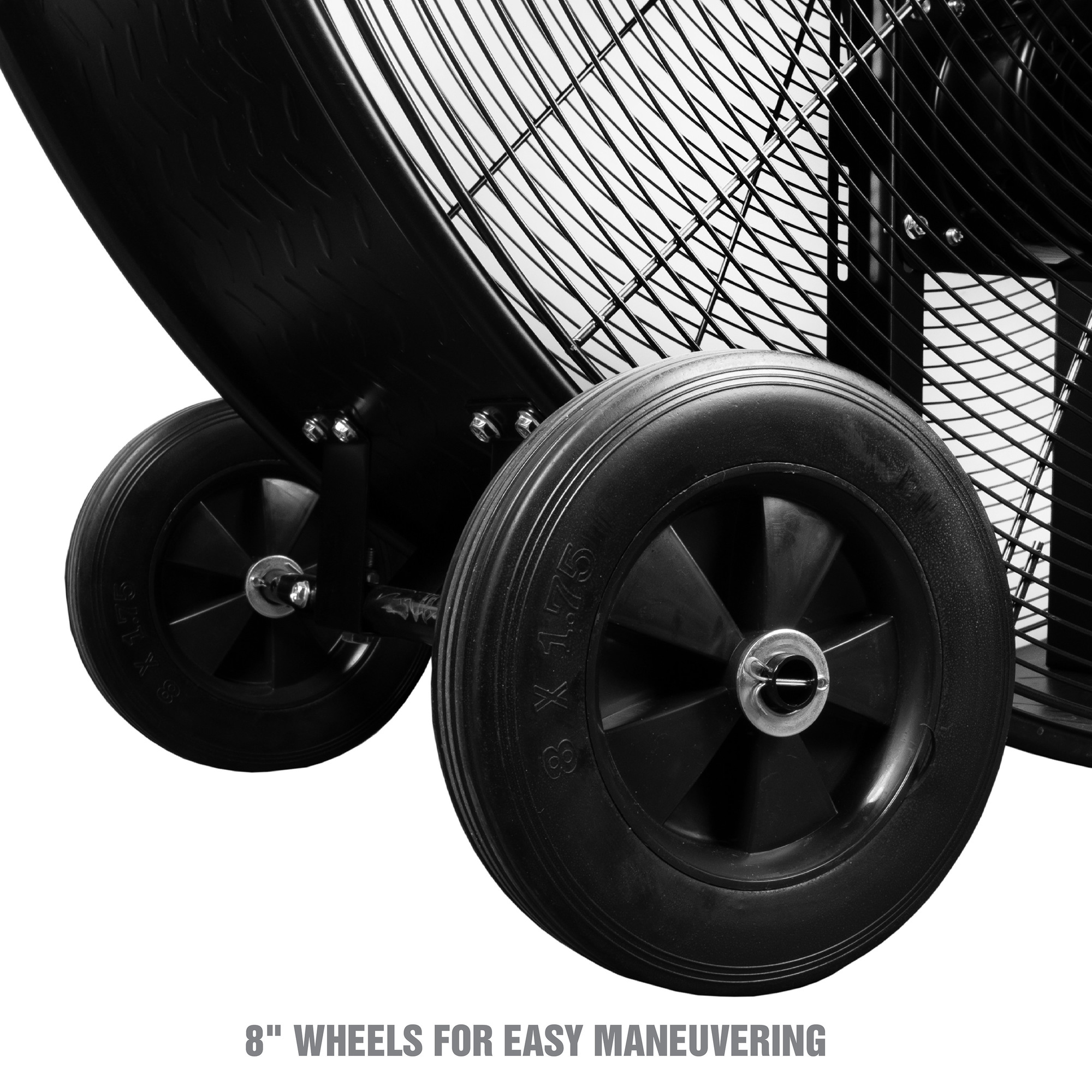 OEMTOOLS, Belt Driven Barrel Fan, Fan Diameter 42 in, Air Delivery