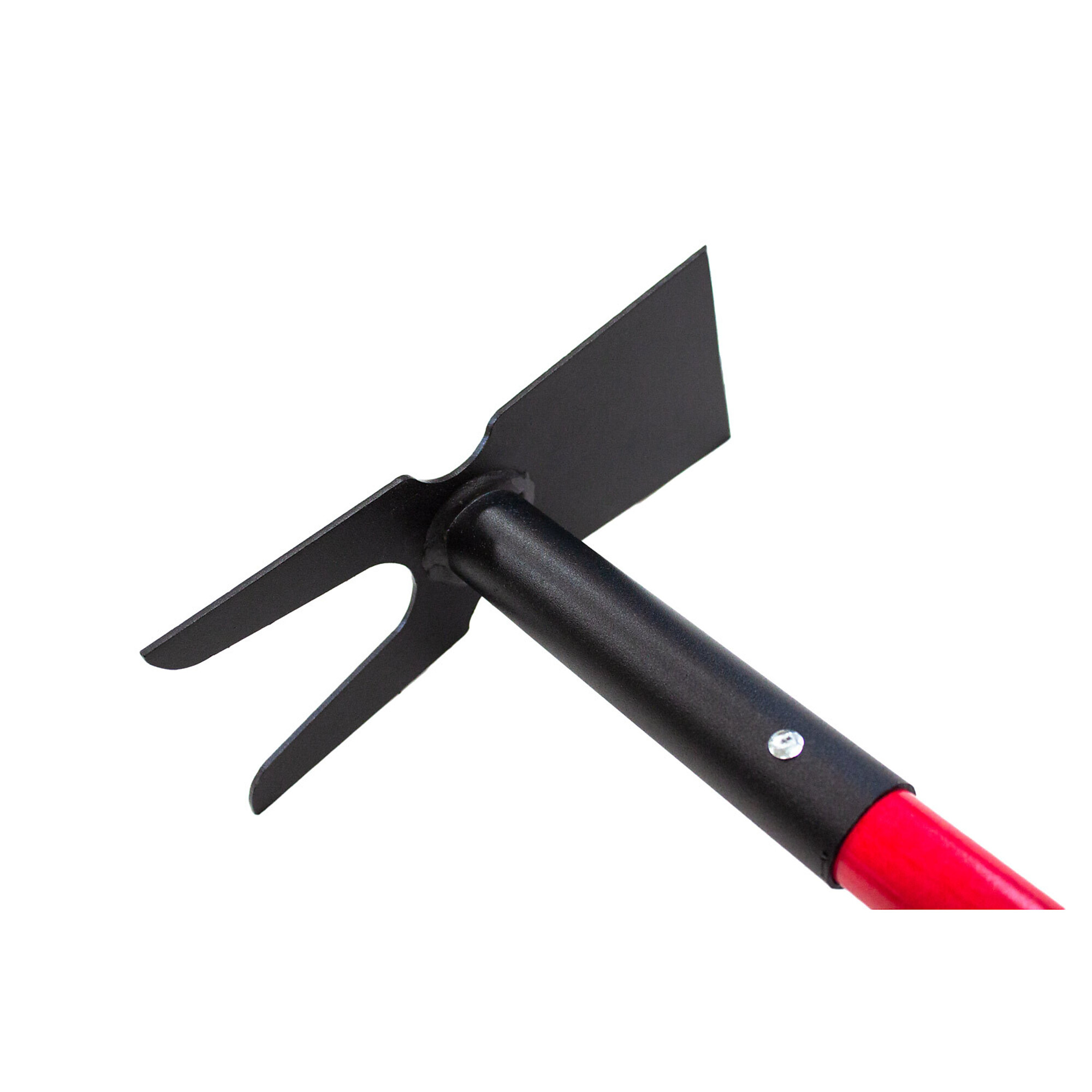 BULLY Tools 92360 Mason Hoe, 4-1/4 In L Blade, 6-1/2 In W Blade, Steel Blade, 57 In L Handle, Fiberglass Handle #VORG7774367, 92360