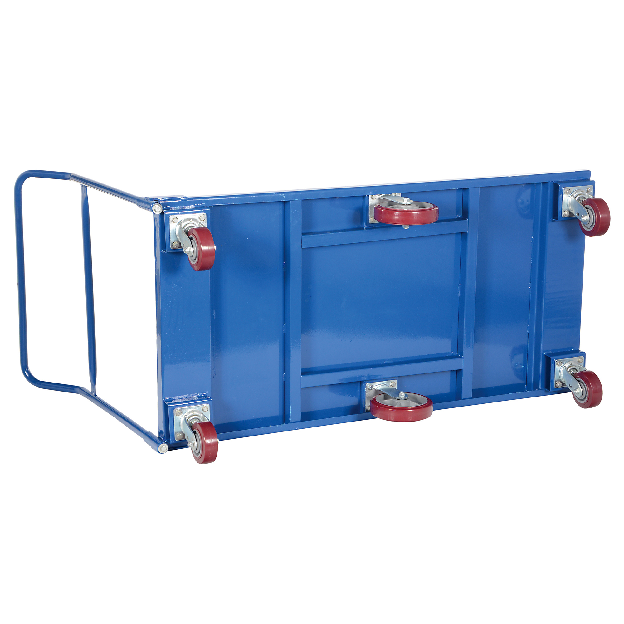 Vestil, 30in.x60in. Steel flat bed cart blue 2k, Load Capacity 2000 lb