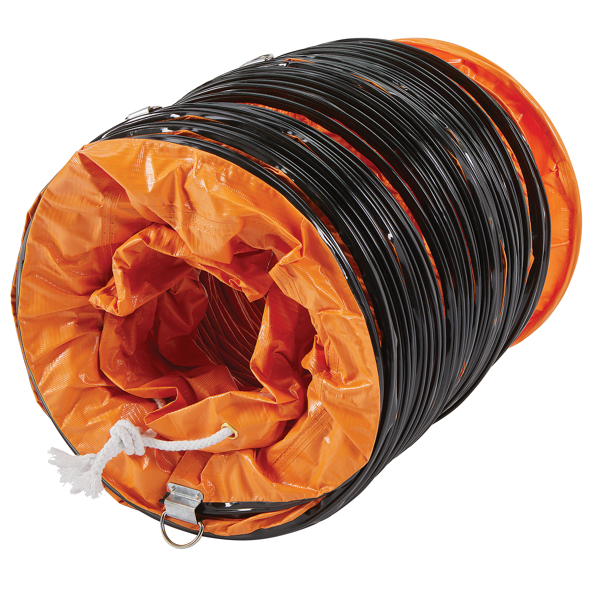 Strongway Ventilating Hose for 12in. Blower, 20ft., Compatible with Air Movers and Carpet Blowers