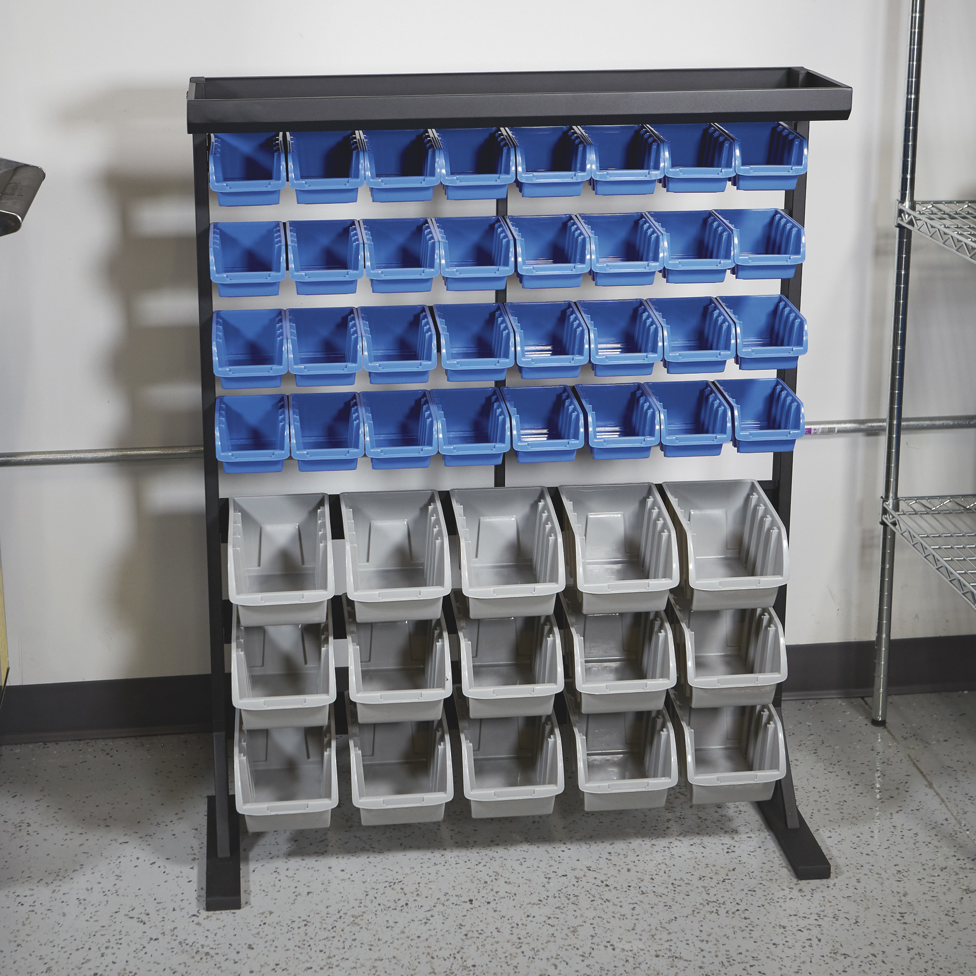 Hot Item] Powerway Industrial Warehouse Spare Parts Storage Hanging Bin for  Bolt