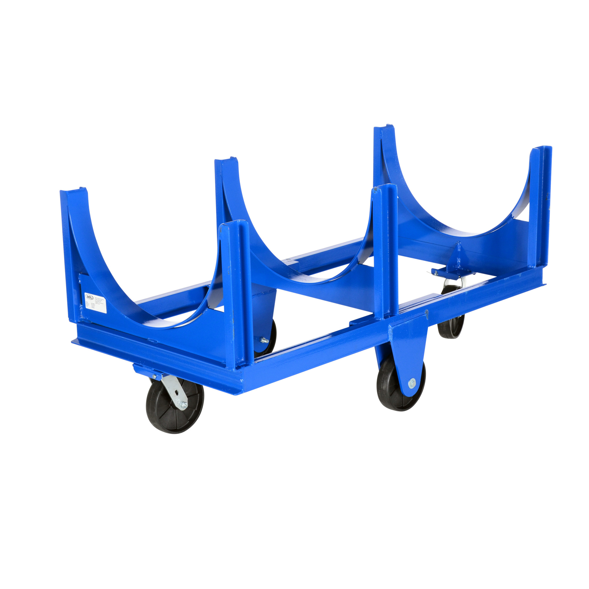 Vestil Heavy-Duty Cradle Cart - 31.5in. x 60.313in., 4000-Lb. Capacity, Steel, Model# DCC-2860-4