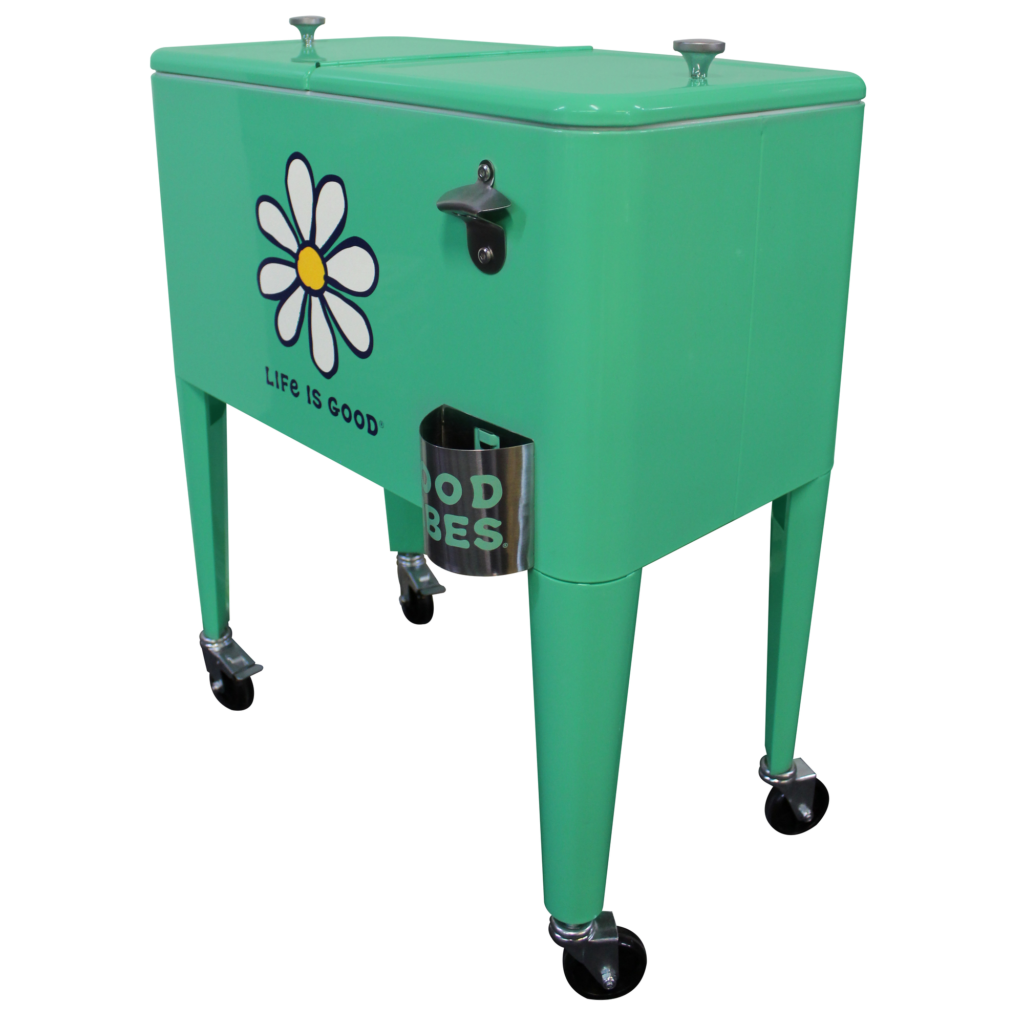 Life Is Good® 60qt. Rolling Cooler - Adirondack Jake