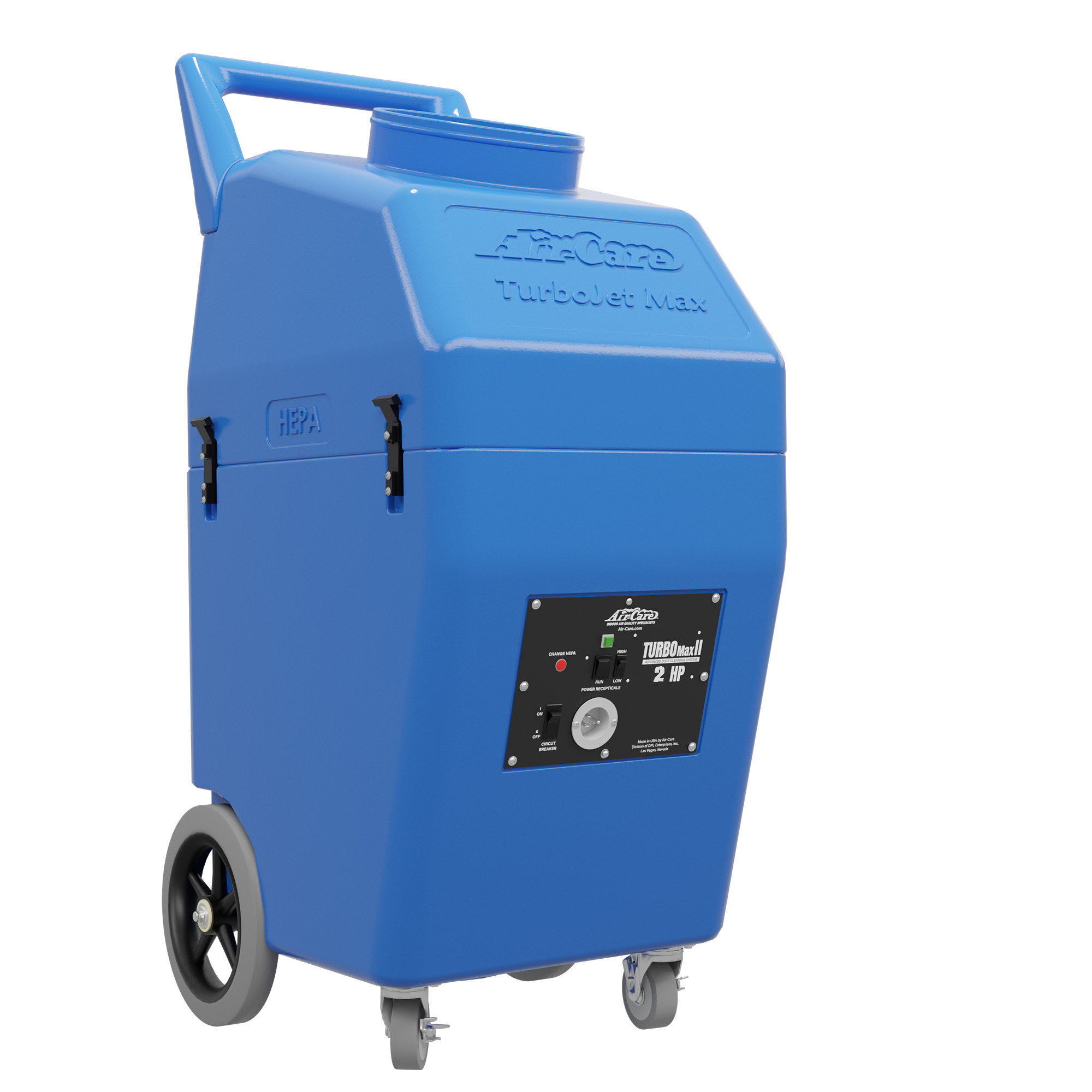 Air-Care, TurboJet MAX II designed for commerical Jobs, Horsepower 2 HP, Model# FG0281