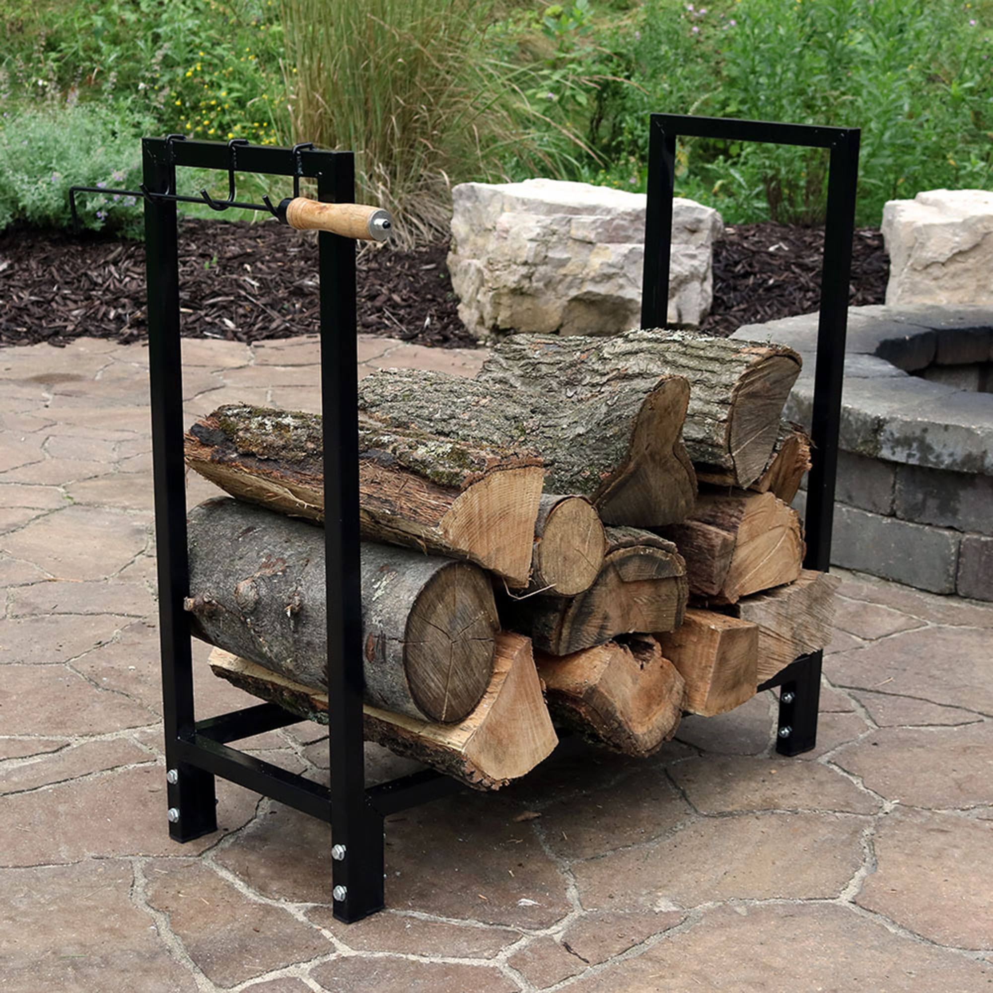 Northern tool wood online rack