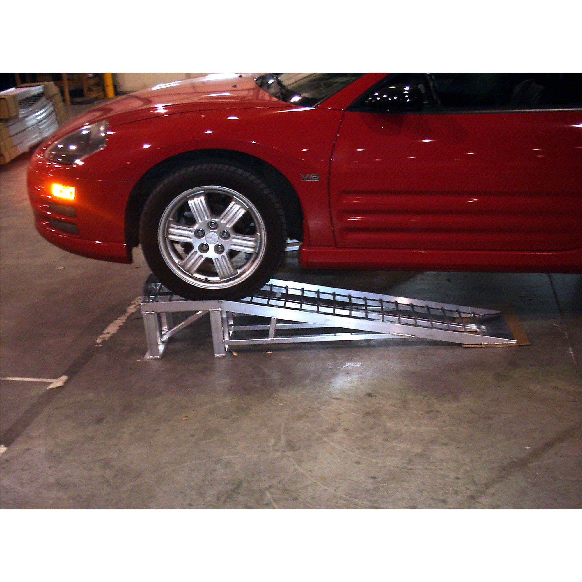 Discount Ramps, MiniLift Alum. Low Profile Car Service Ramps, Material