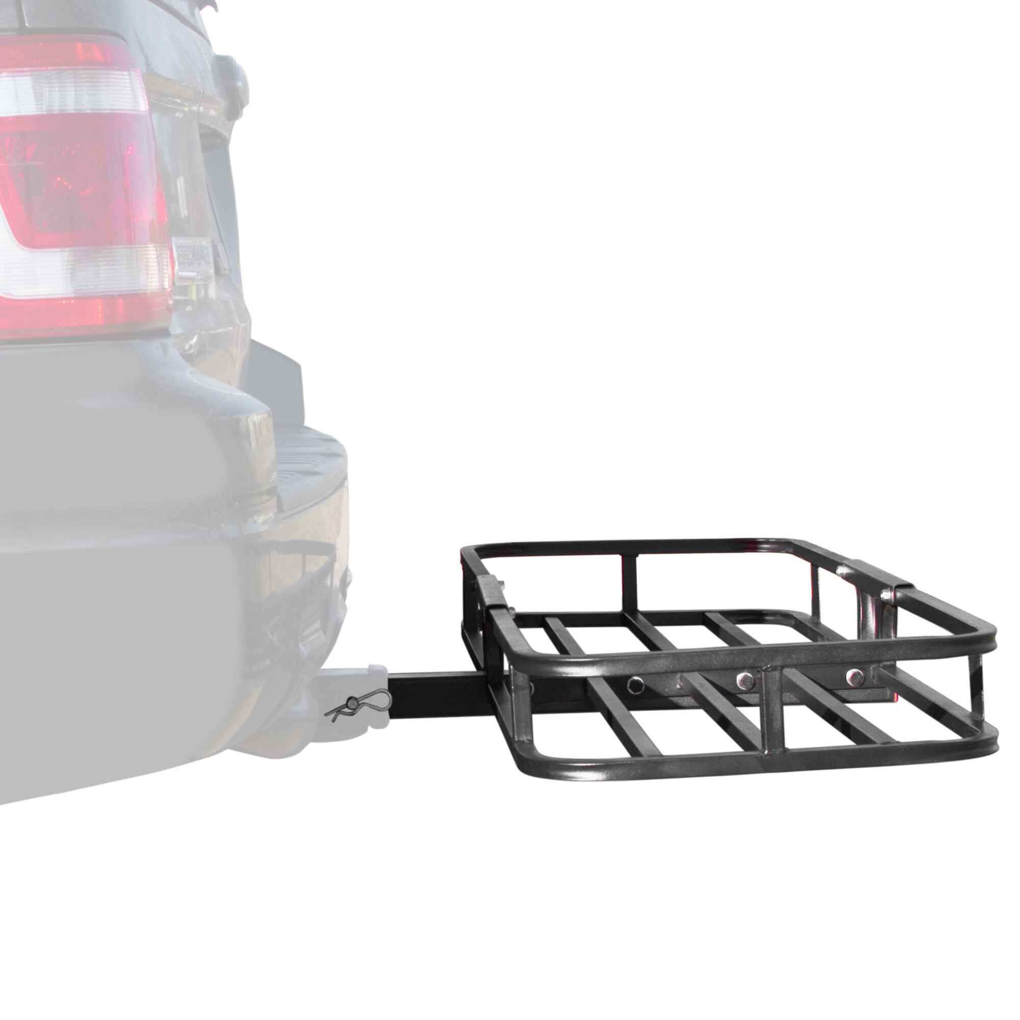 Elevate Outdoor, Steel Basket Cargo Carrier, Capacity 500 lb, Receiver ...