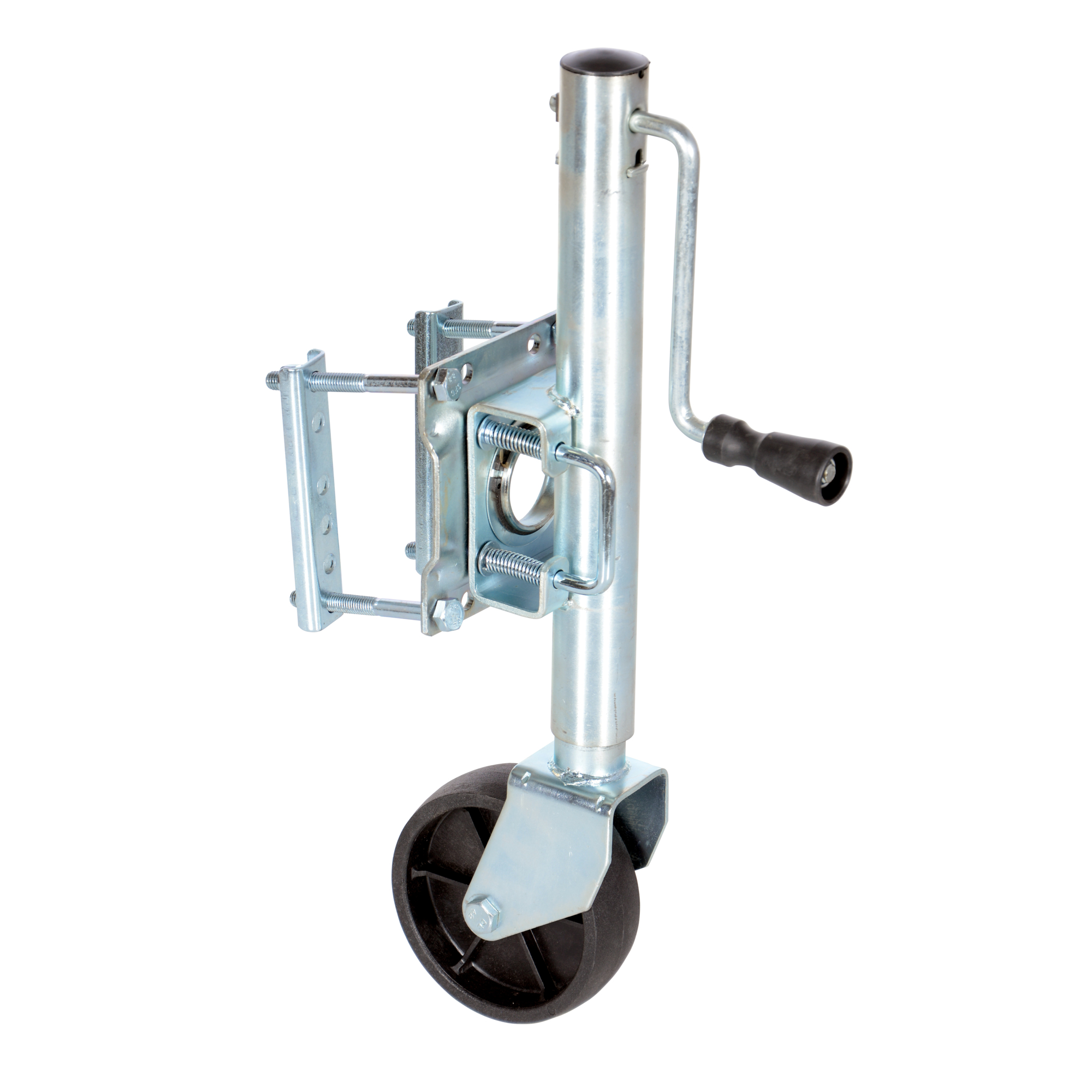 Vestil Steel Side Swivel Trailer Jack - 800 Lb. Capacity, 33in. Max Height, Model# TJ-06