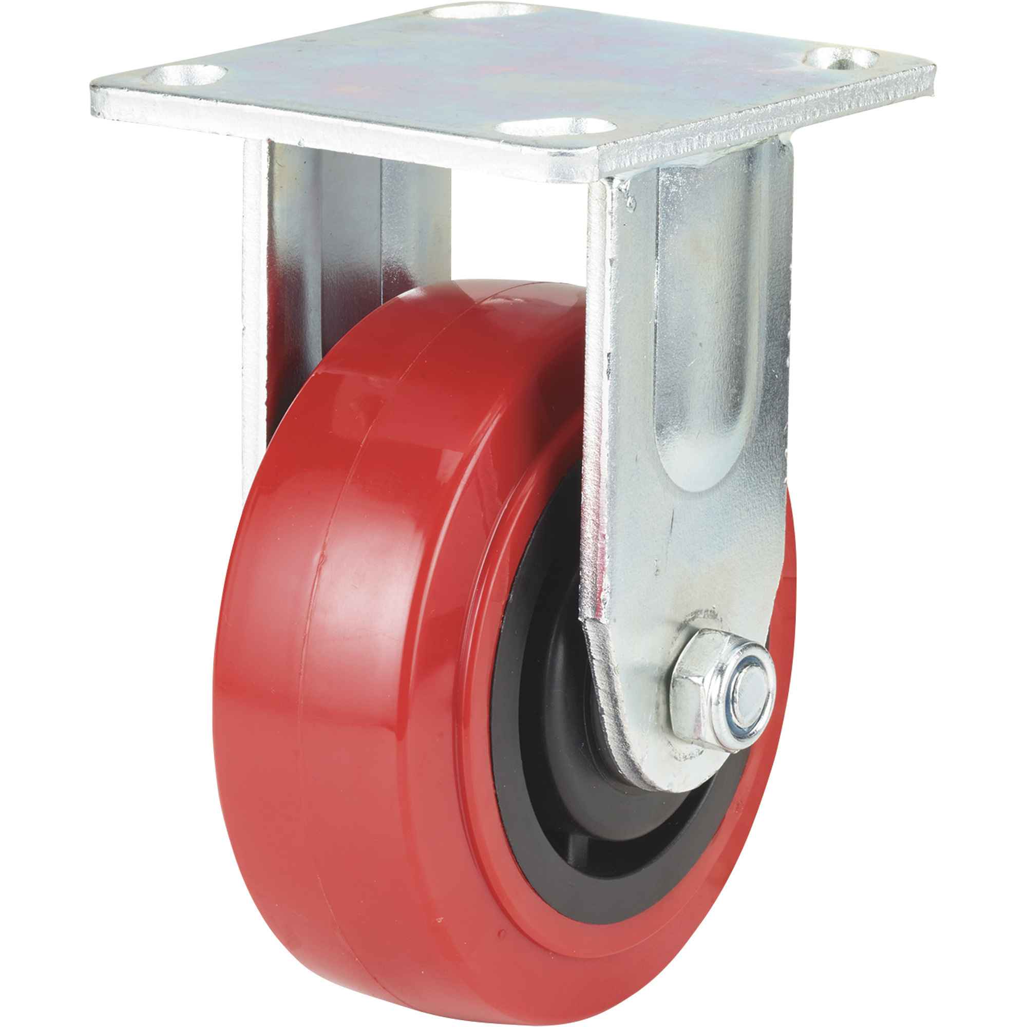 Ironton Standard-Duty 5in. Rigid Polyurethane Caster — 660-Lb. Capacity ...