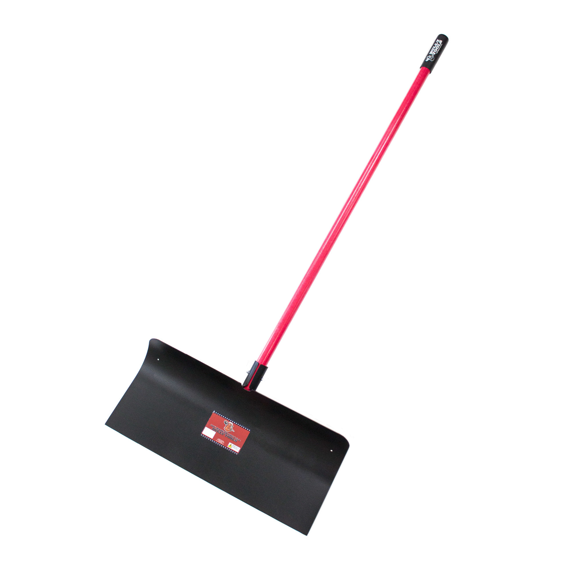 Bully Tools, 24in. Steel Snow Pusher, Width 24 in, Model# 92816