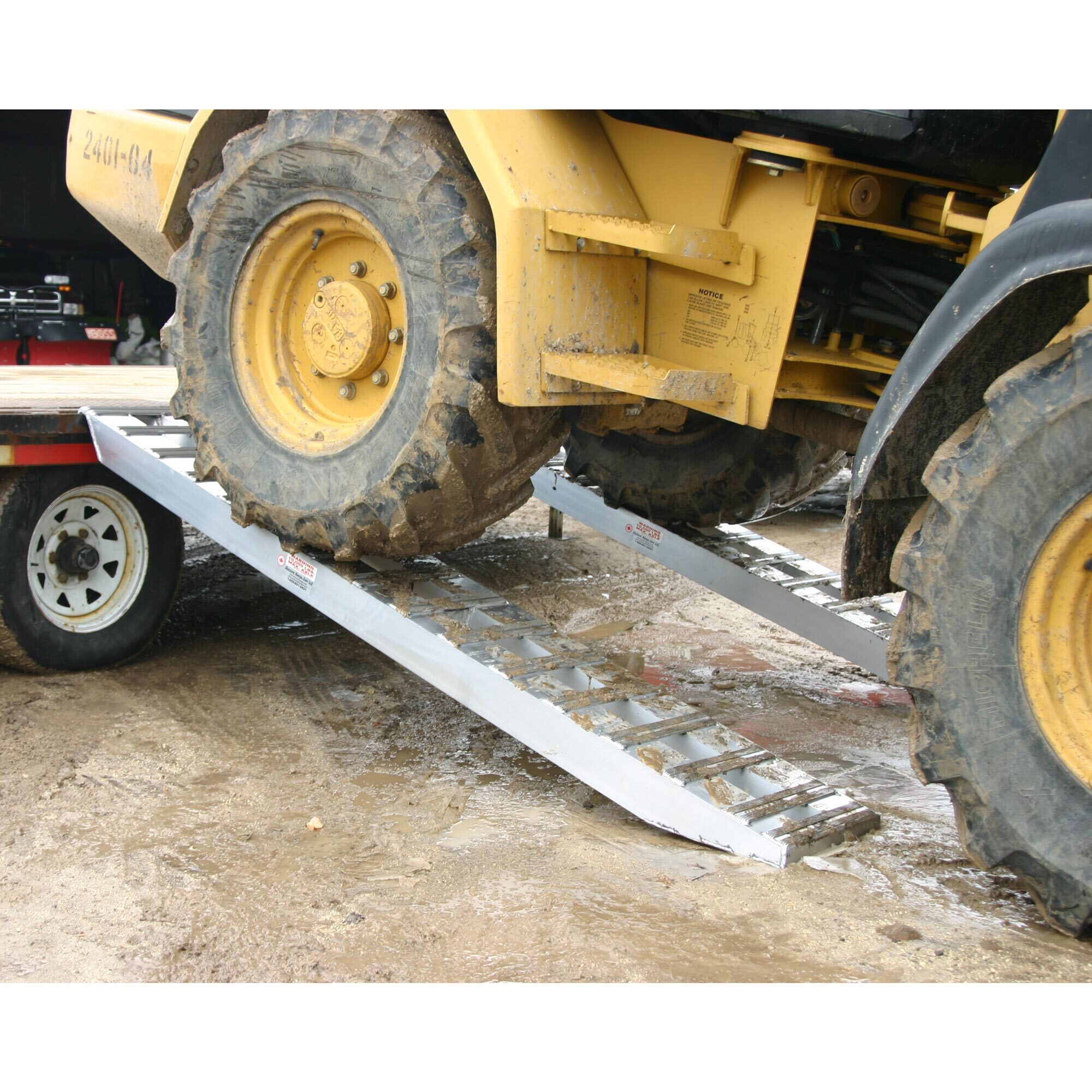 Heavy Duty Ramps 7ft. 6in. x 14ft. Ramp, Aluminum, 10,000lb. Capacity