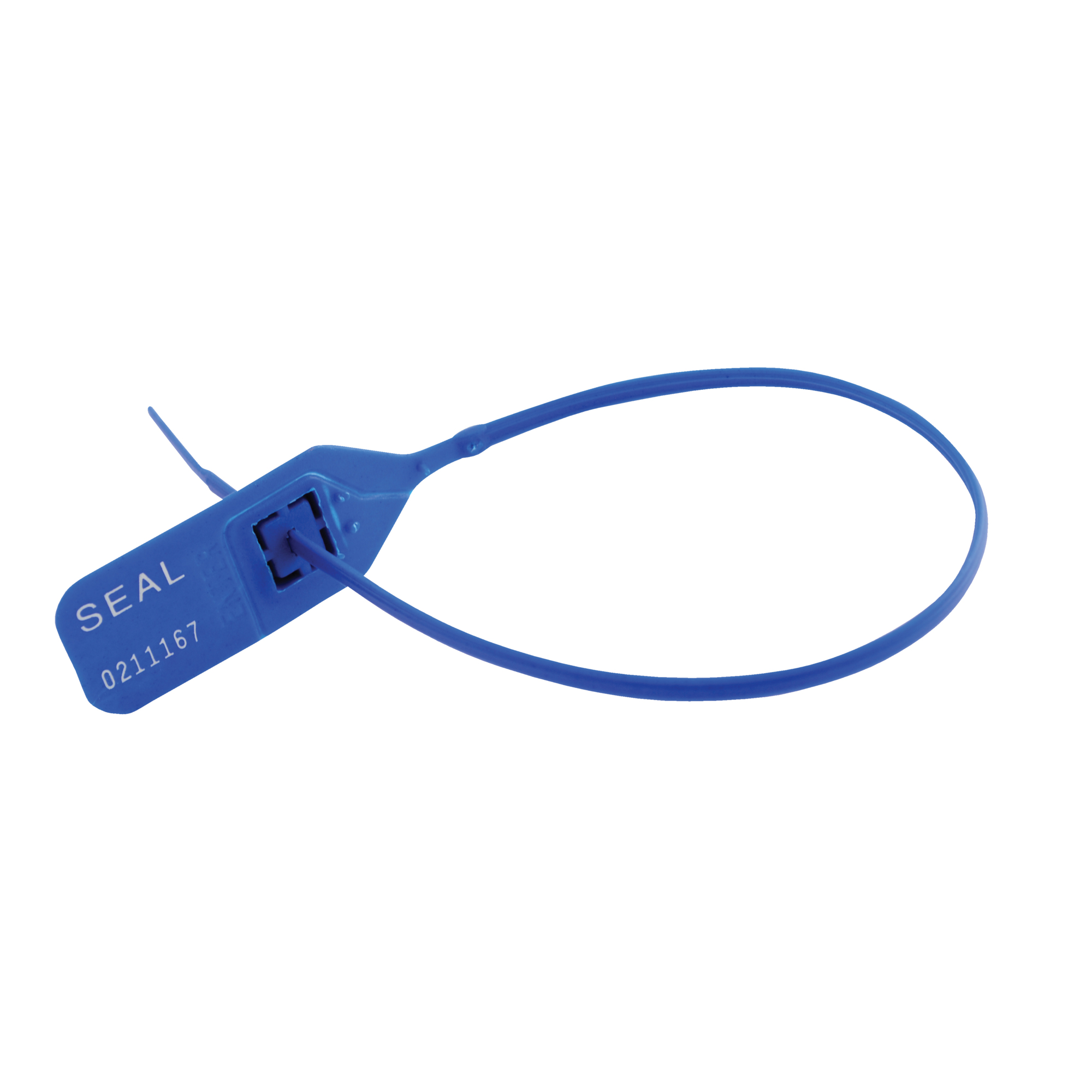 Vestil Polypropylene Security Seal - 1.25in. Height, Blue