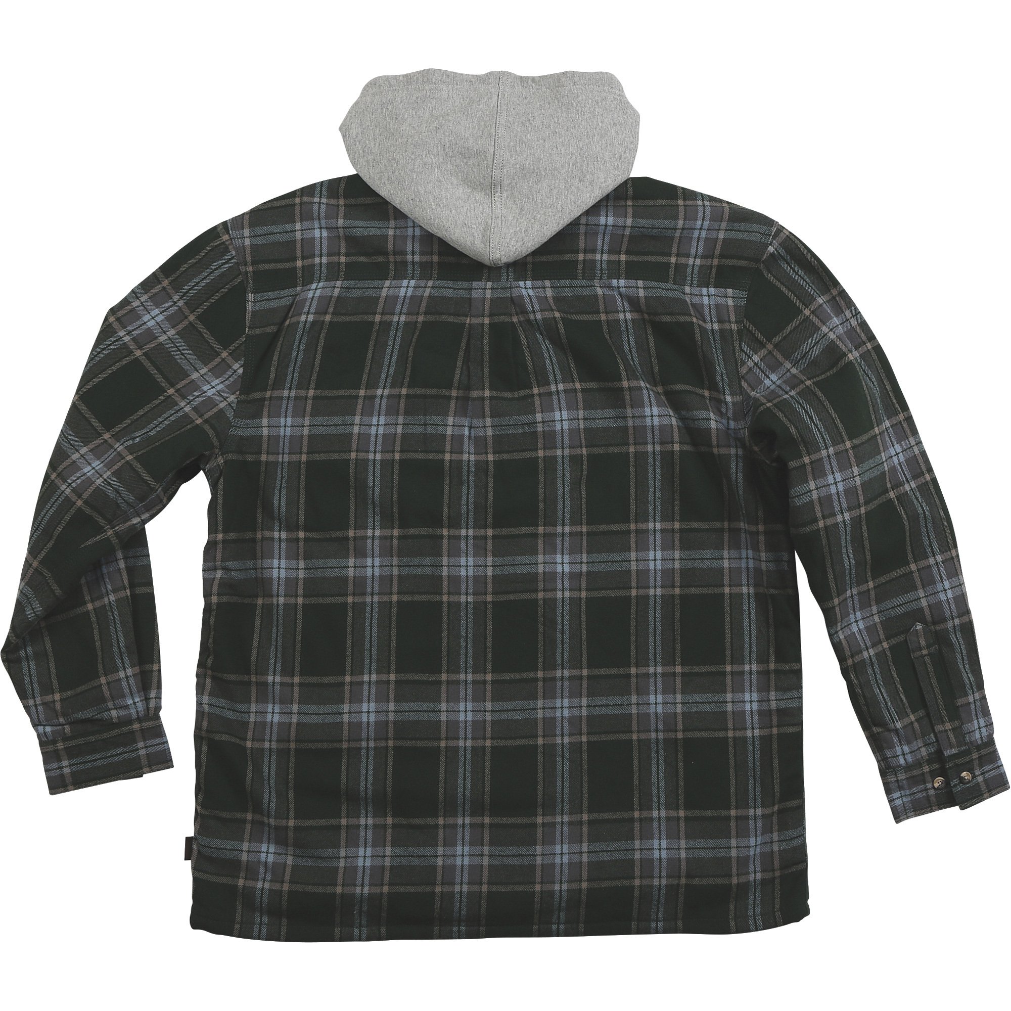 Gravel gear sherpa lined shop hooded flannel shirt jacket