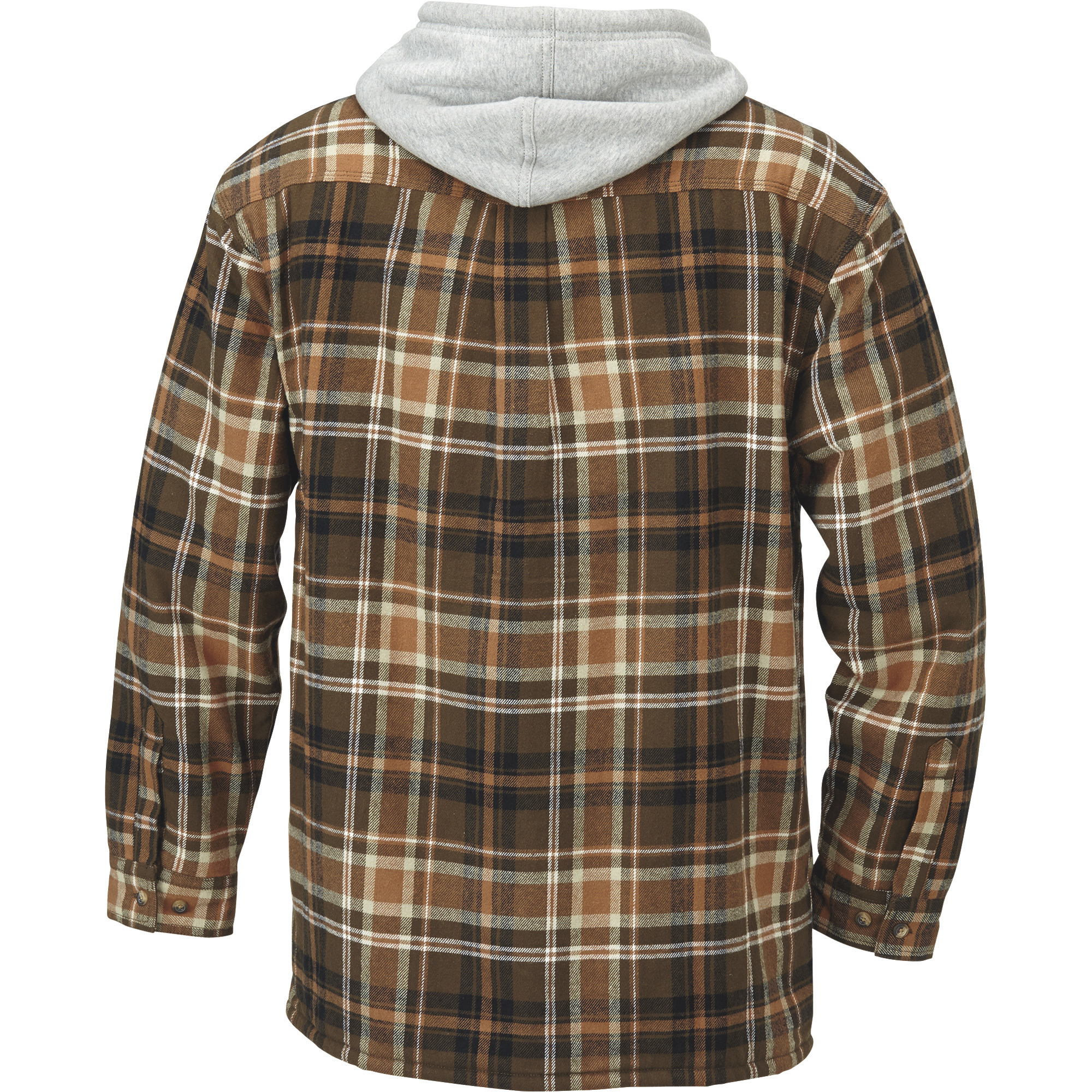 Gravel gear sherpa lined 2025 hooded flannel shirt jacket