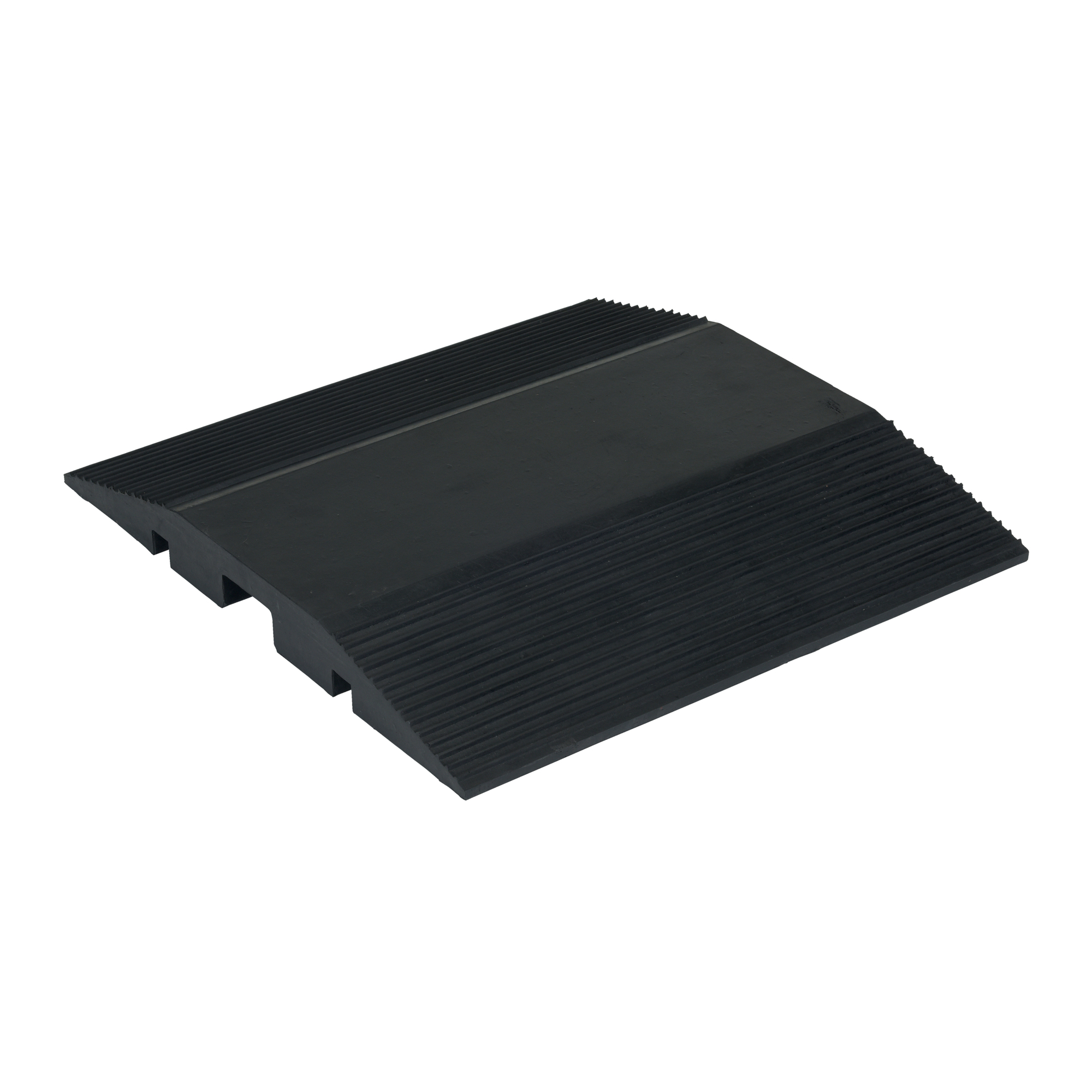 Vestil Molded Rubber Cable Crossover - 2400 lb Capacity, Multi-Channel, Model# MRBR-24