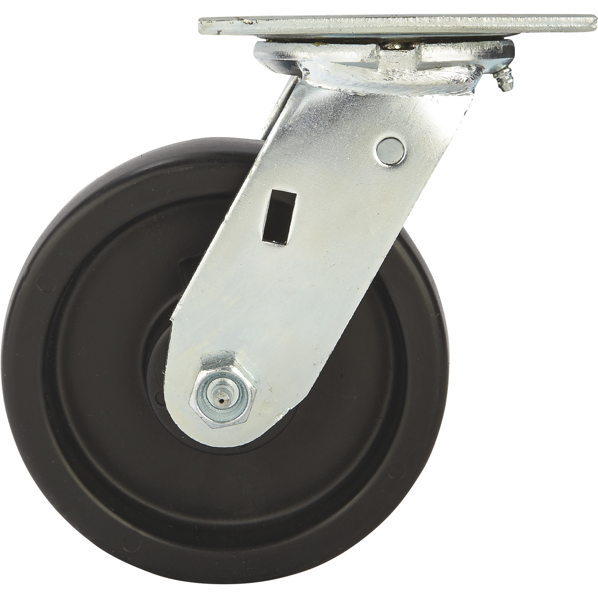 Strongway Heavy-Duty 6in. Swivel Nonmarking Polyolefin Caster — 650-Lb ...