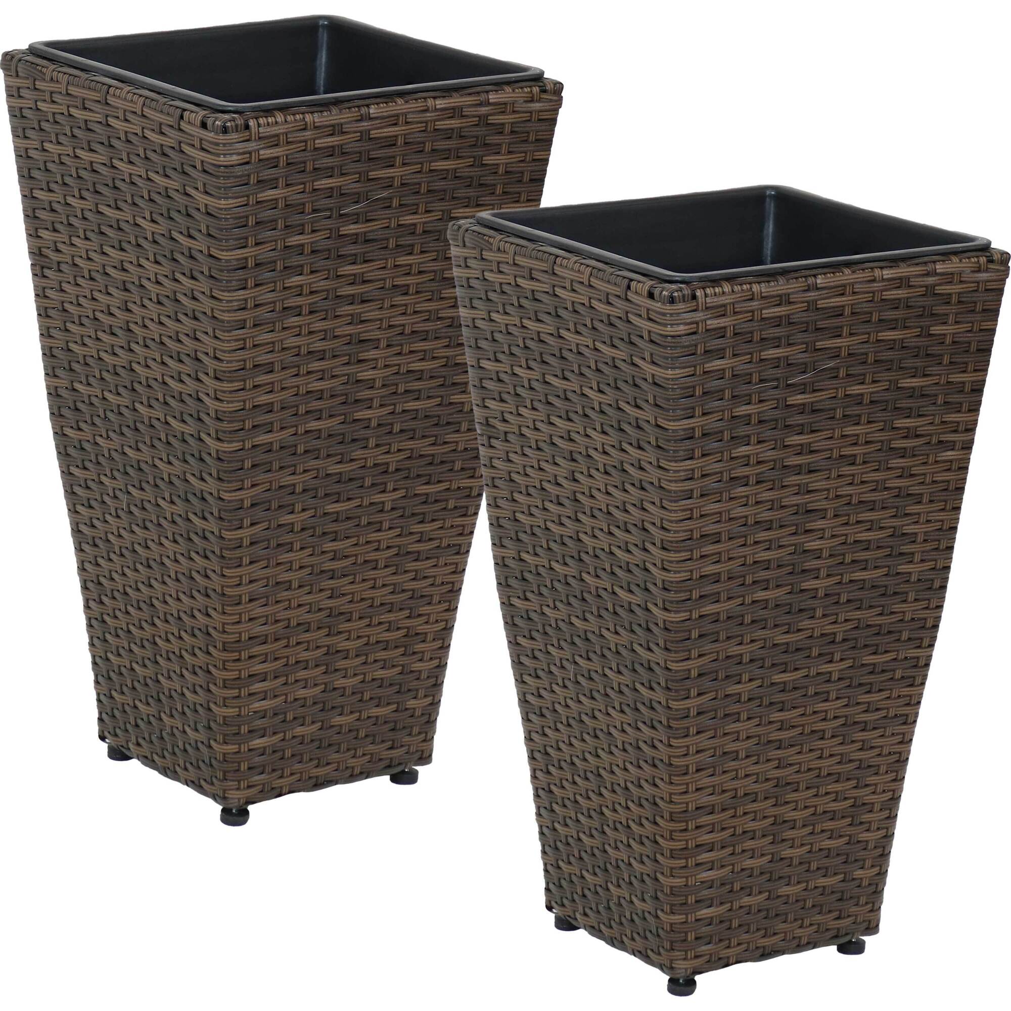 Sunnydaze Decor, Tall Square Planter, Model# NHU-453 Sunnydaze Decor, Tall Square Planter, Model# NHU-453
