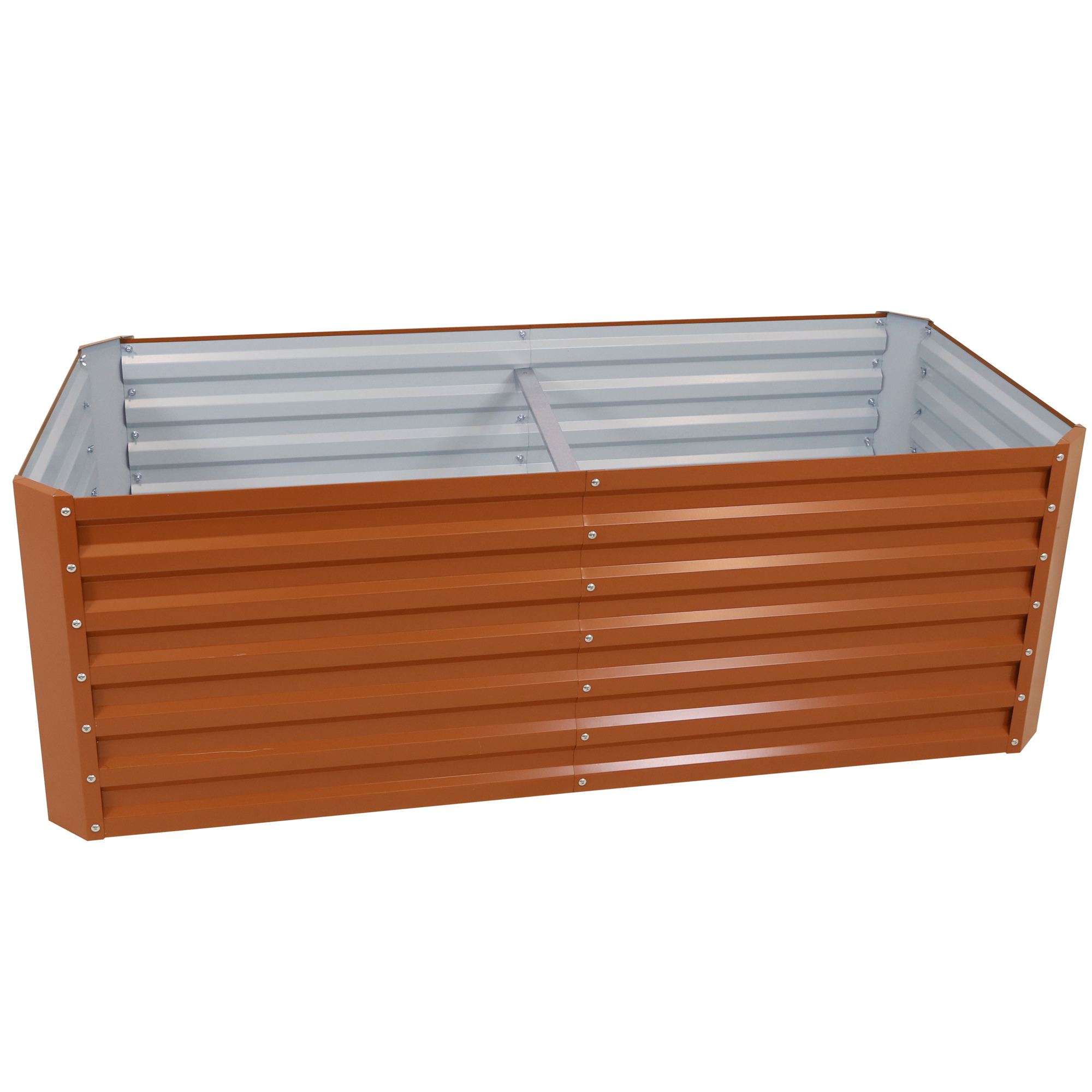 Sunnydaze Decor, Rectangle Raised Garden Bed, Material Steel, Model# HST-777