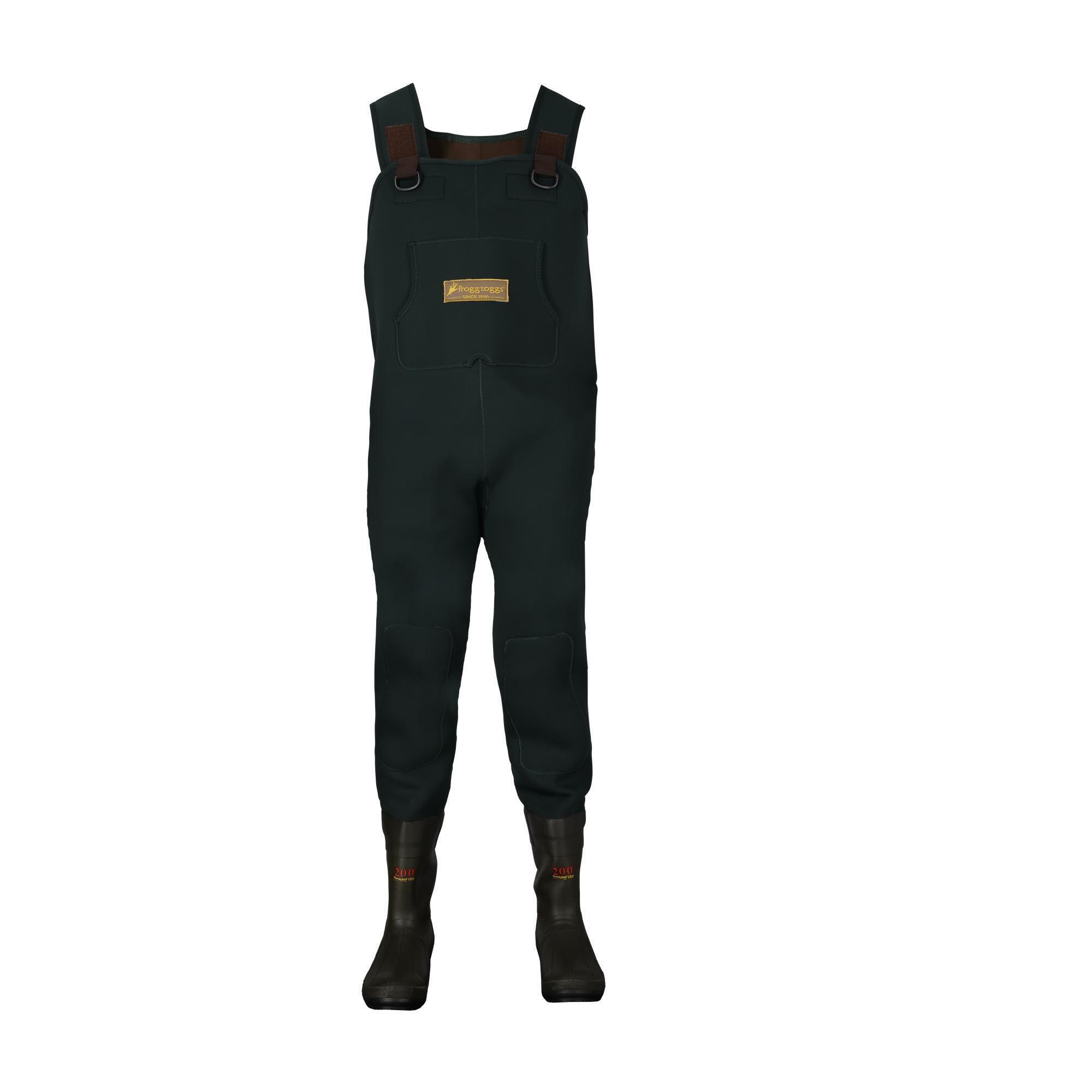 frogg toggs Men's Amphib Bootfoot Neoprene Felt Chest Wader