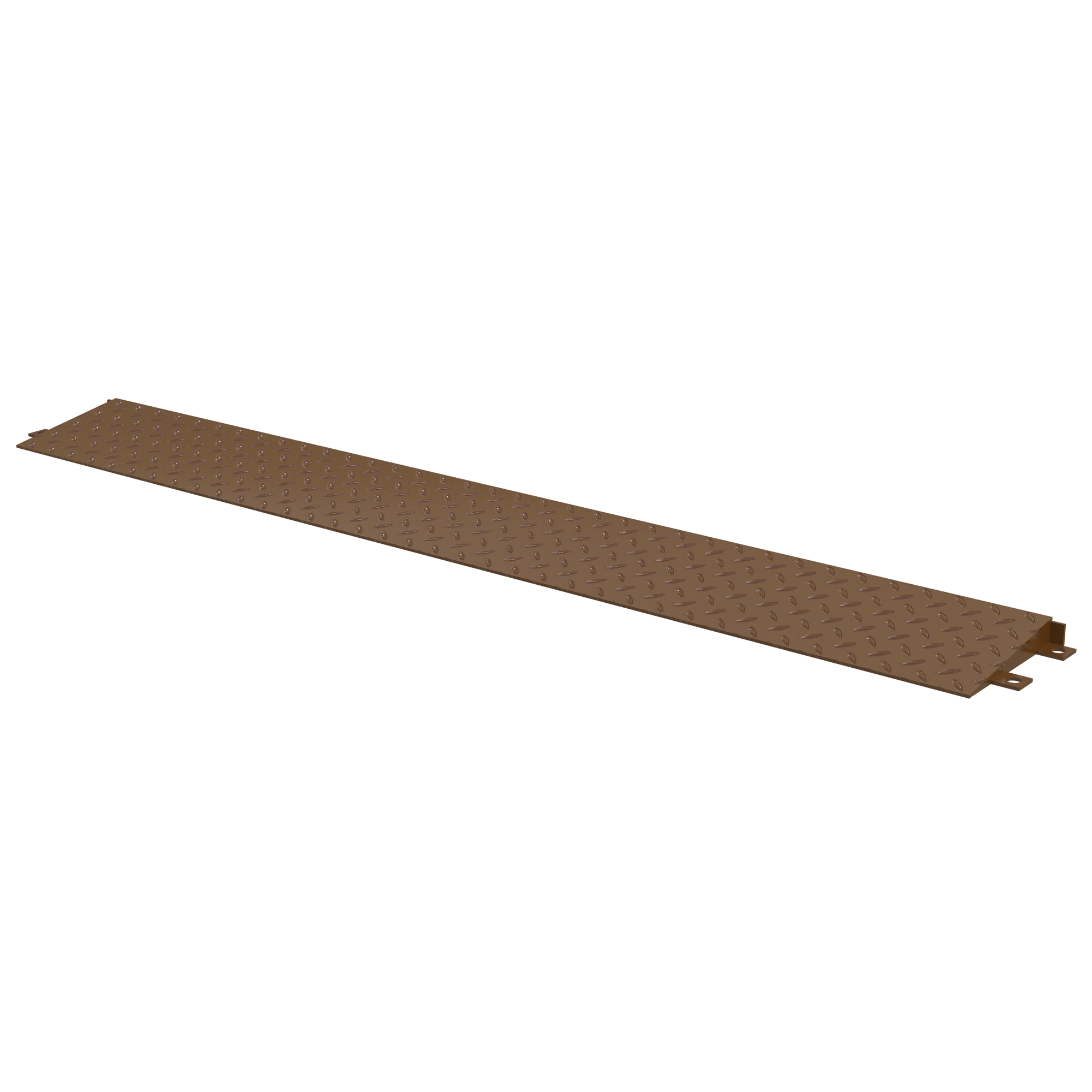 Vestil Edge-O-Dock Leveler Approach Ramp - 30,000 Lb. Capacity, Solid Steel, Non-Slip, Model# RAMP-2