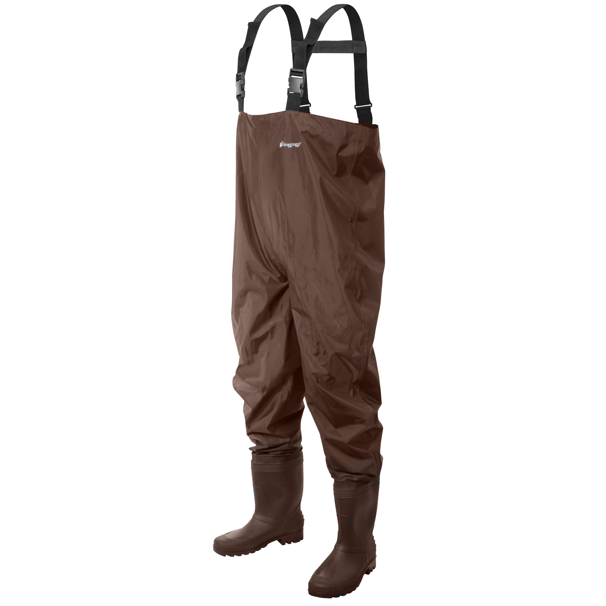 frogg toggs, Men's Rana PVC Lug Chest Wader, Size 10 Width Medium, Color  Brown, Model# 2RN011-304-100
