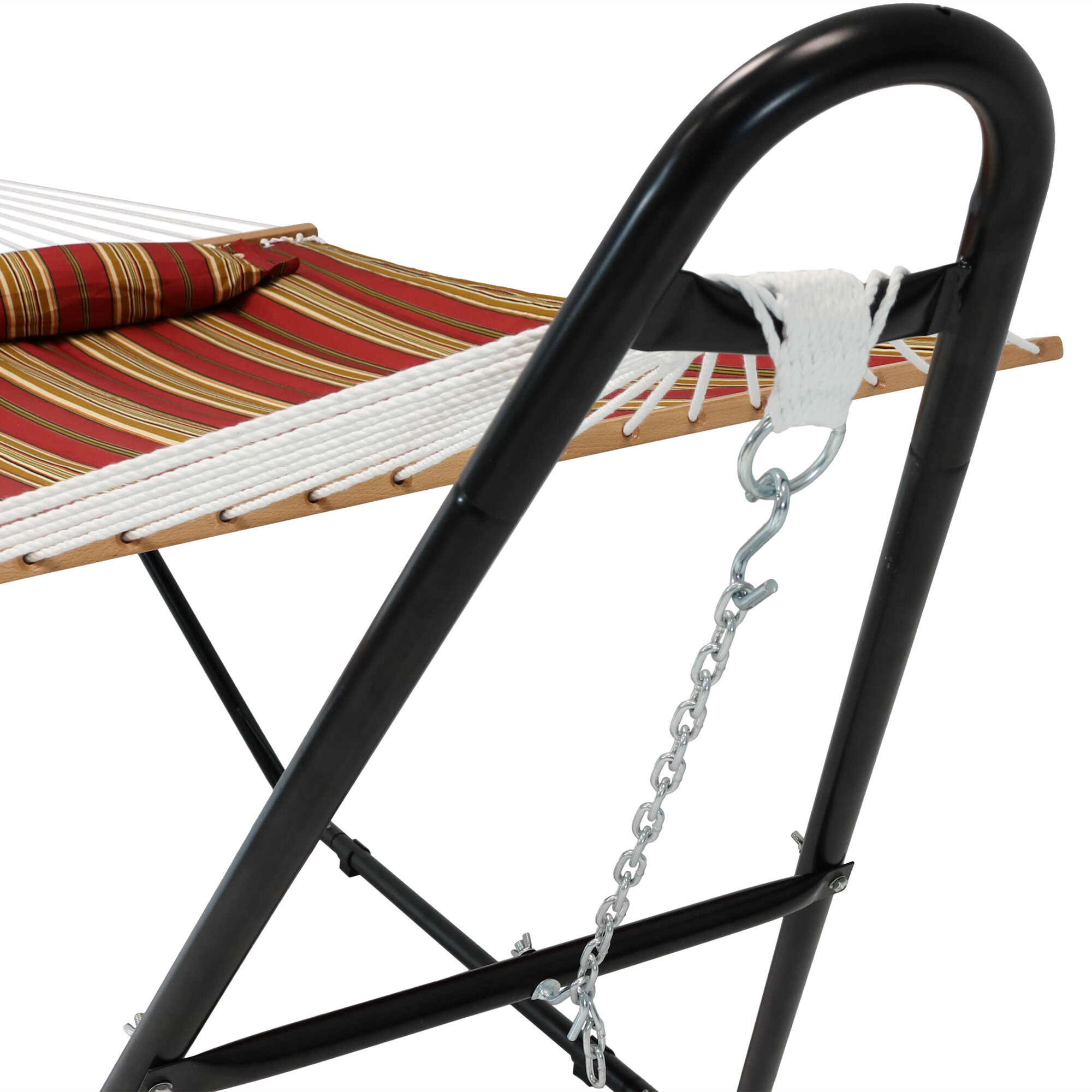 Sunnydaze Outdoor Universal Multi-Use Heavy-Duty Steel Hammock Stand