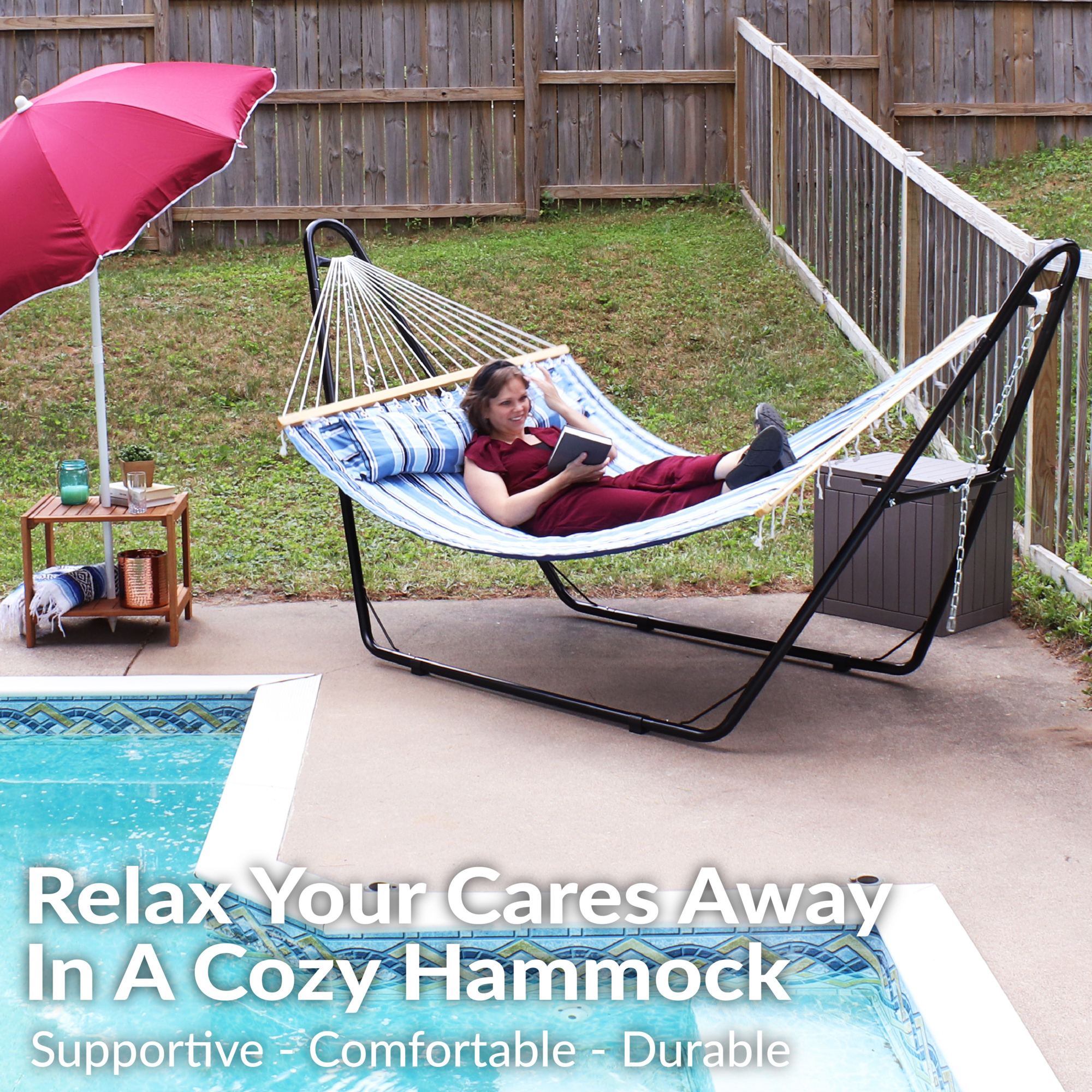 Blue Performance Hammock w/Forestay Suspension [PC190] main image 0