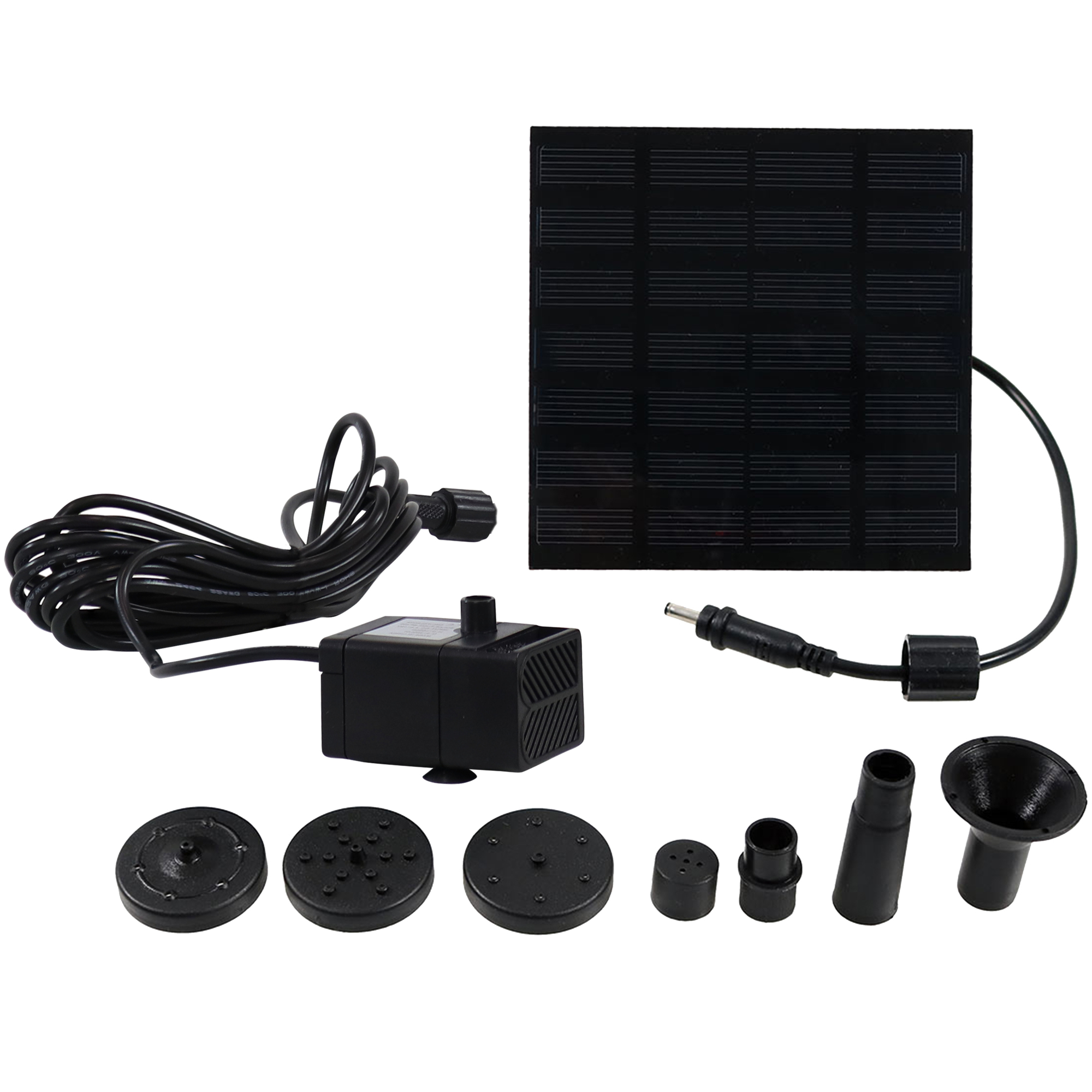 Sunnydaze Decor, Solar Fountain Water Pump Kit - 20in. Lift - 40 GPH, Model# JRS-150
