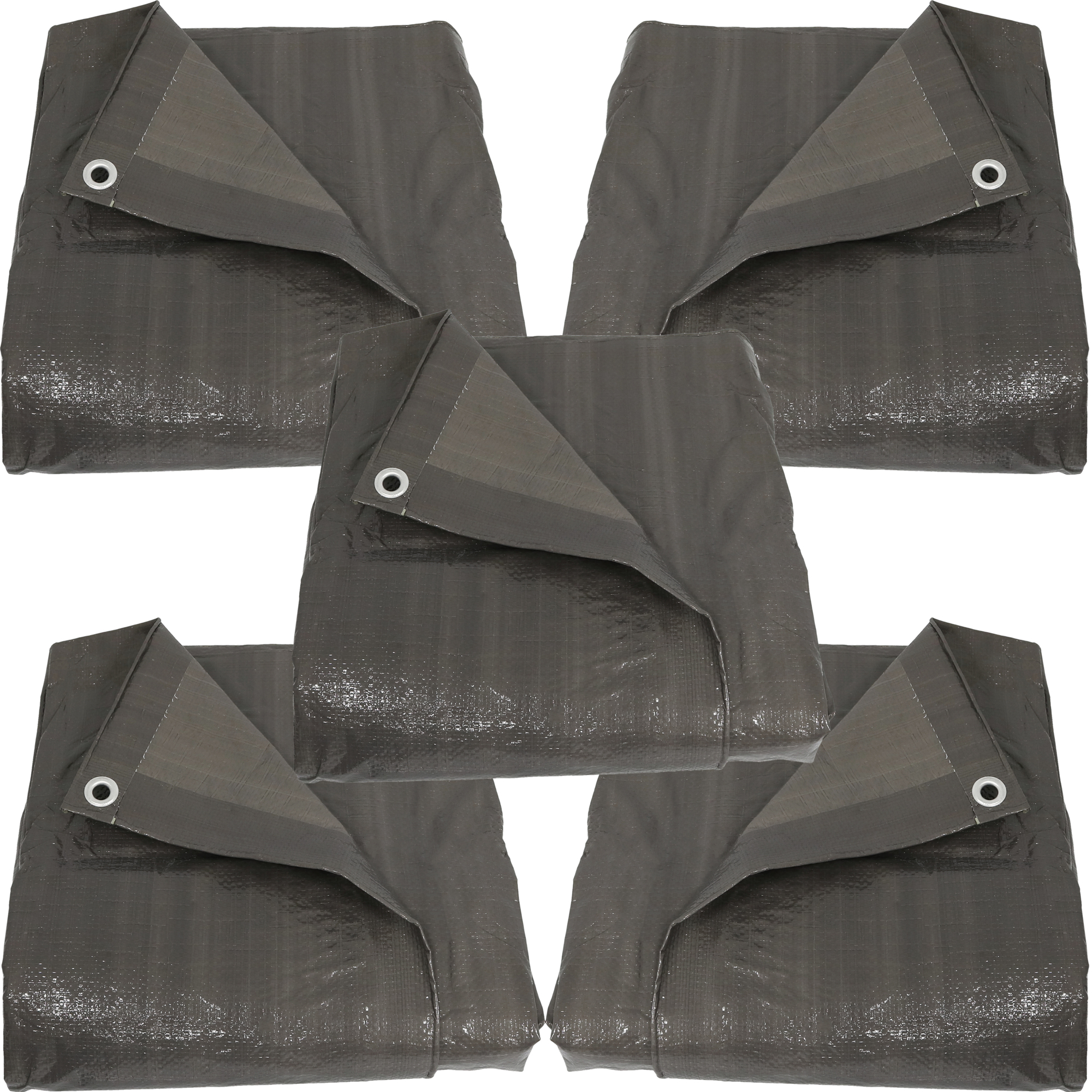 Sunnydaze Decor, 16 x 20ft. - Multi Purpose Poly Tarp, Length 192 ft, Width 240 ft, Model# FI-DGT1620-5pk