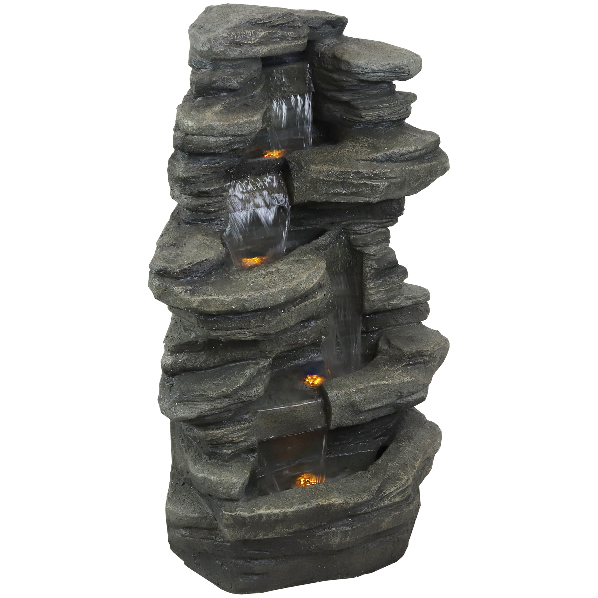 Sunnydaze Decor, Electric Stacked Shale Water Fountain